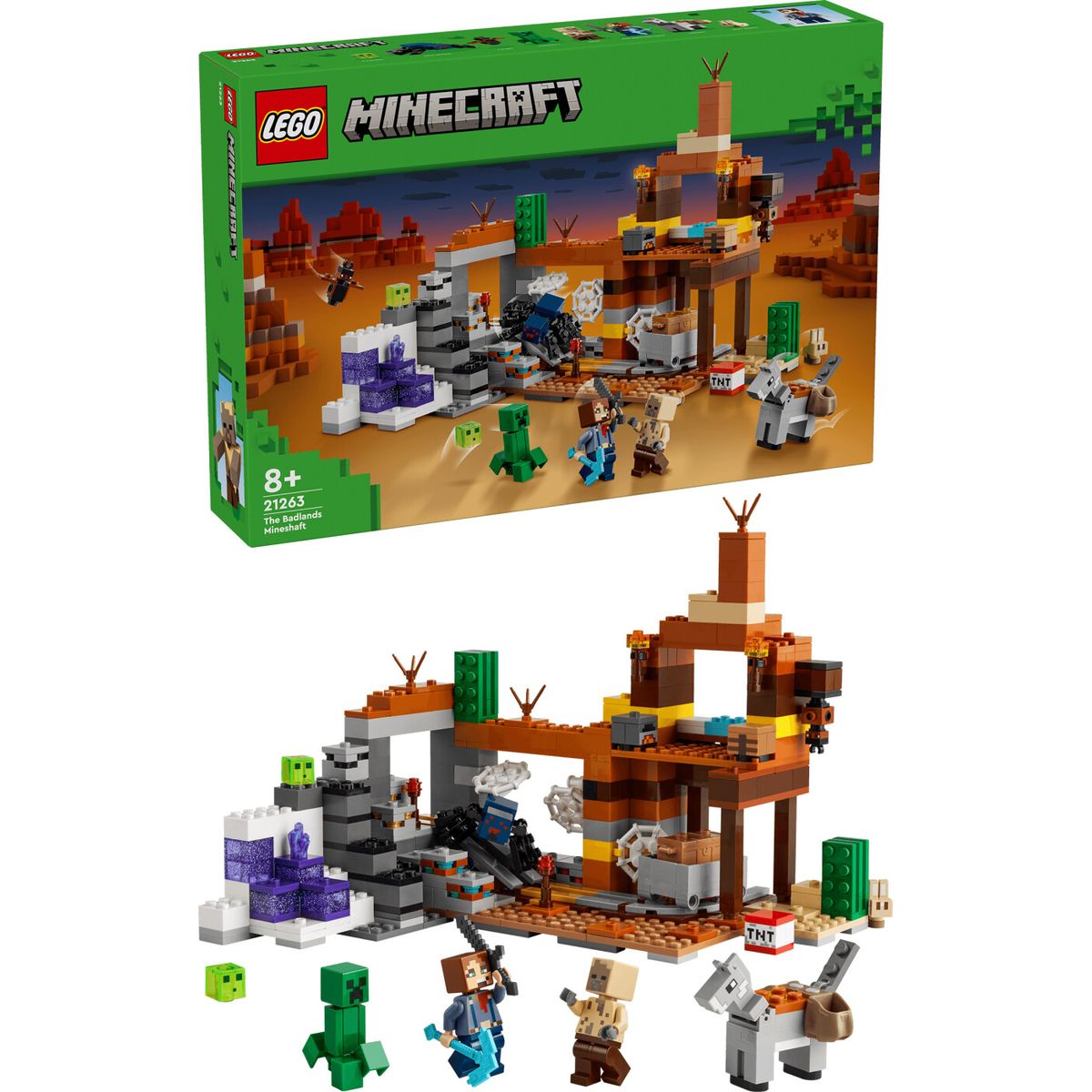 Lego Minecraft - Badlands Mineskakten - 21263