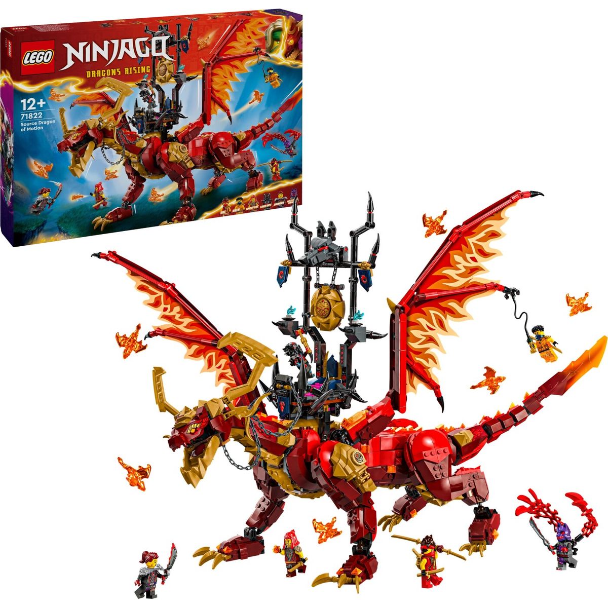 Lego Ninjago - Bevægelses Kildedragen - 71822