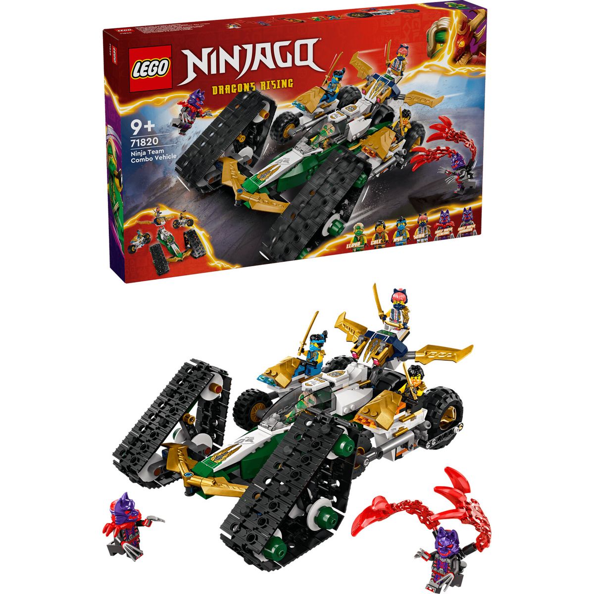 Lego Ninjago - Ninjateamets Kombikøretøj - 71820