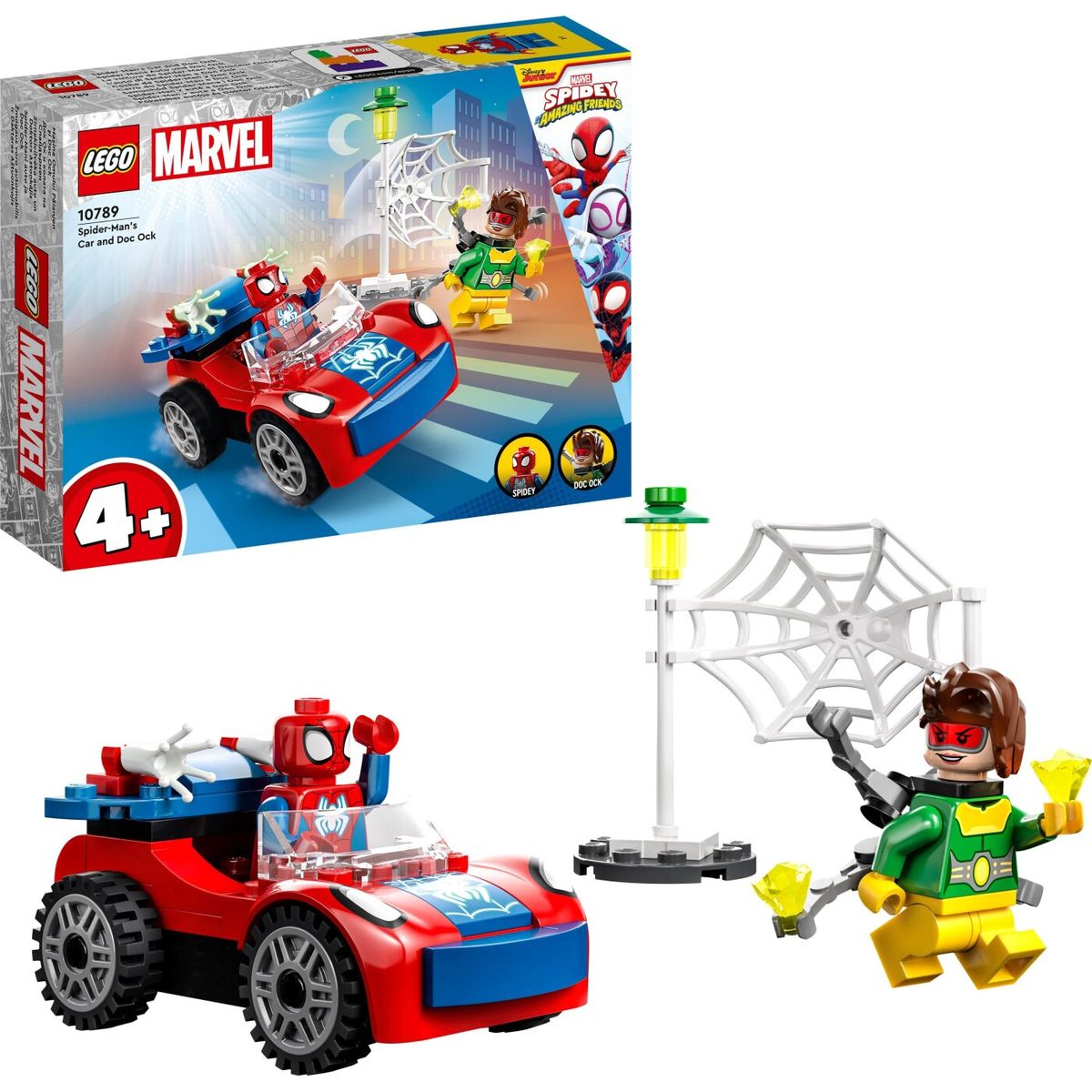 Lego Marvel Spidey - Spider-mans Bil Og Doc Ock - 10789