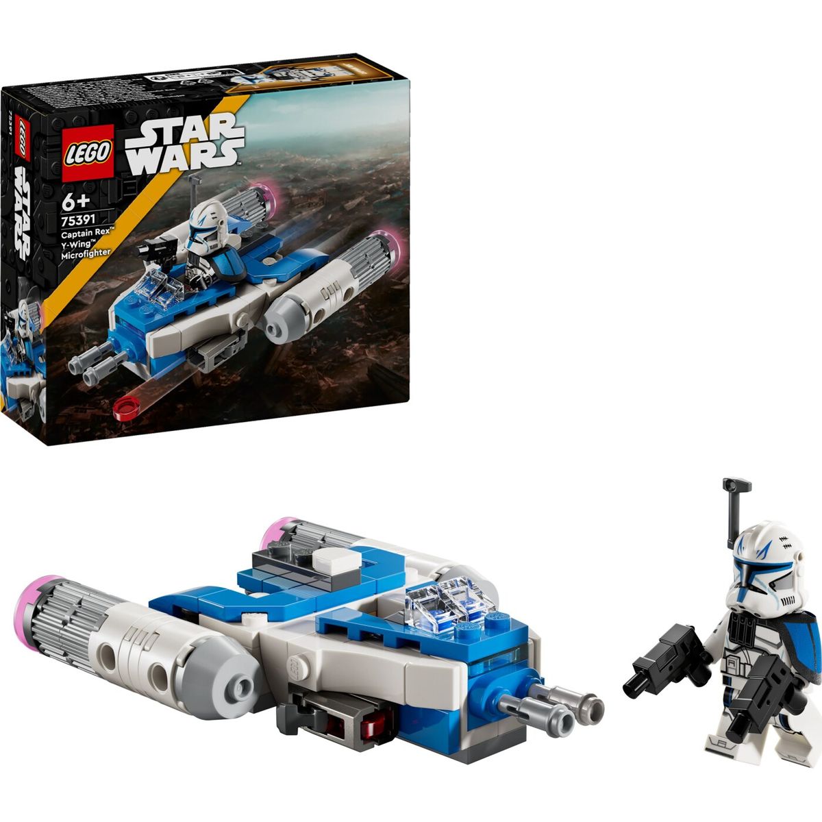 Lego Star Wars - Microfighter Af Kaptajn Rex' Y-wing - 75391