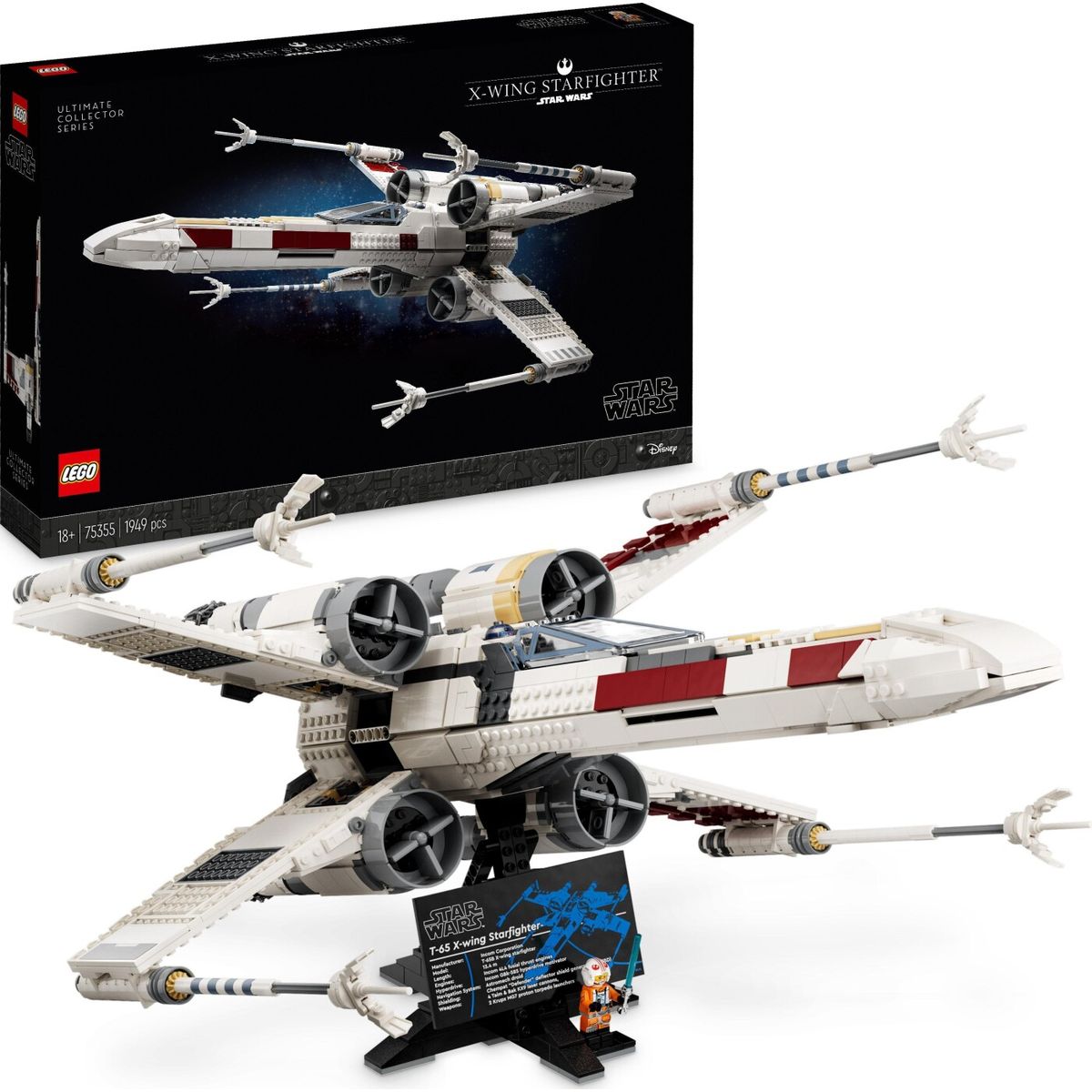 Lego Star Wars - X-wing-stjernejager - 75355