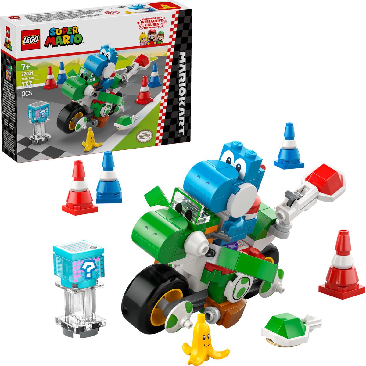 Lego Super Mario - Mario Kart - Yoshi Bike - 72031