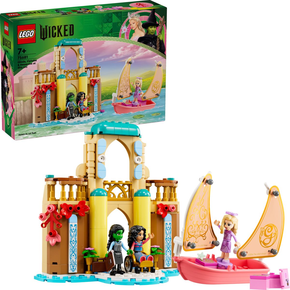 Lego Wicked - Glinda, Elphaba Og Nessarose På Shiz Universitetet - 75681