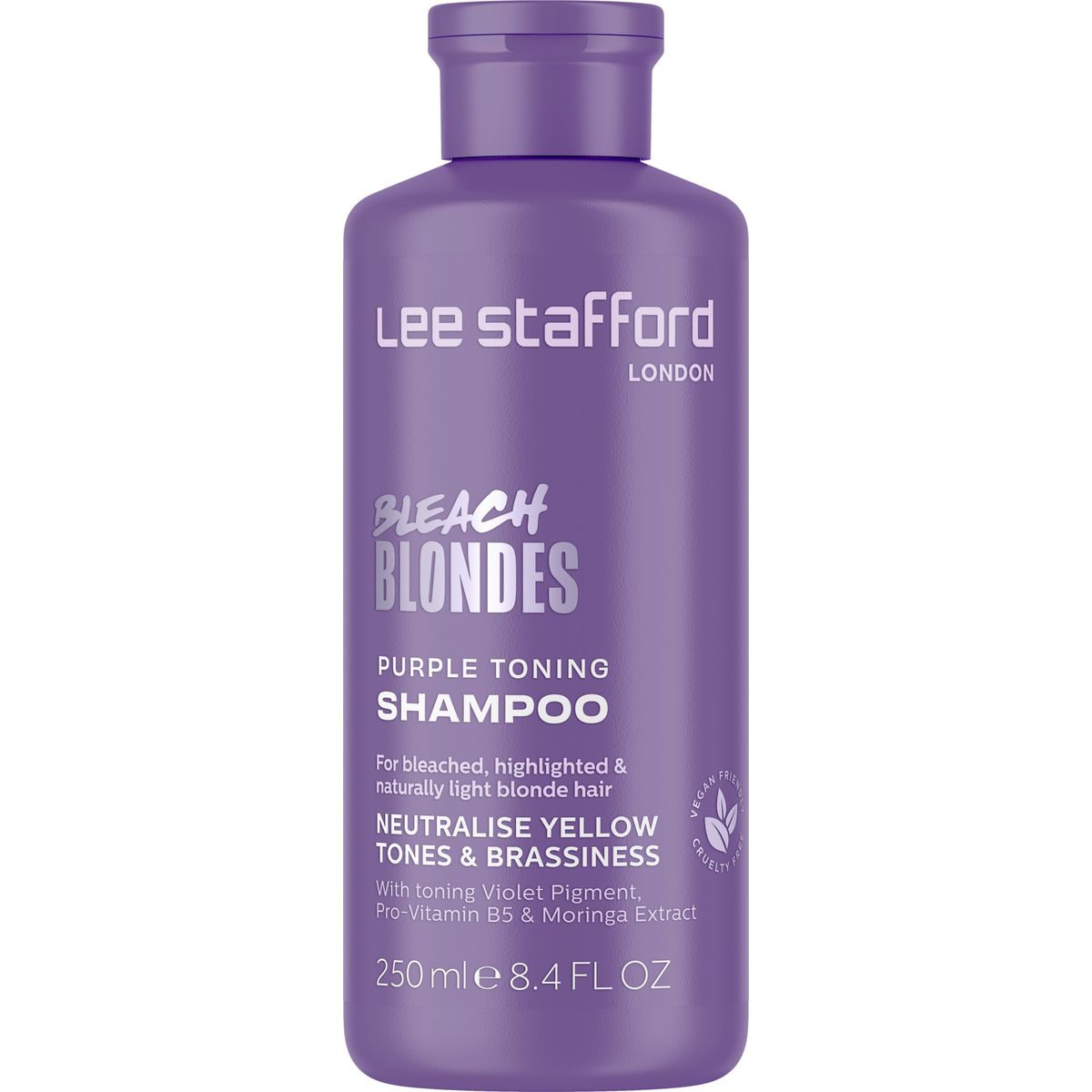 Lee Stafford - Bleach Blondes Purple Toning Shampoo - 250 Ml