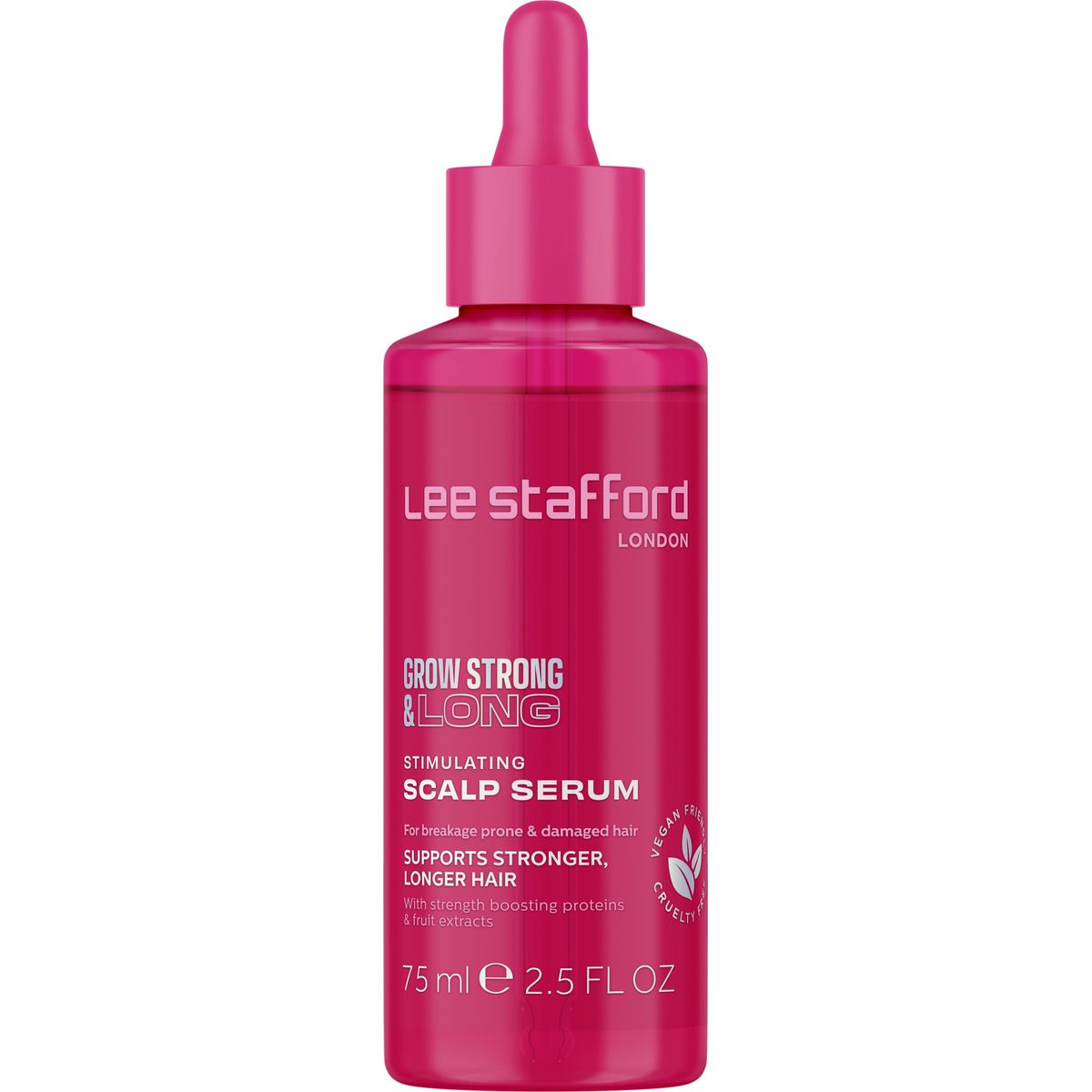 Lee Stafford - Grow Strong & Long Stimulating Scalp Serum - 75 Ml