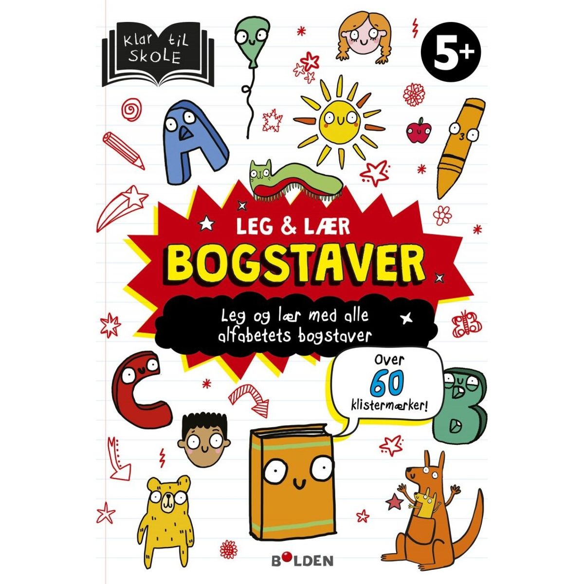 Leg Og Lær Aktivitetsbog - Bogstaver - Bog