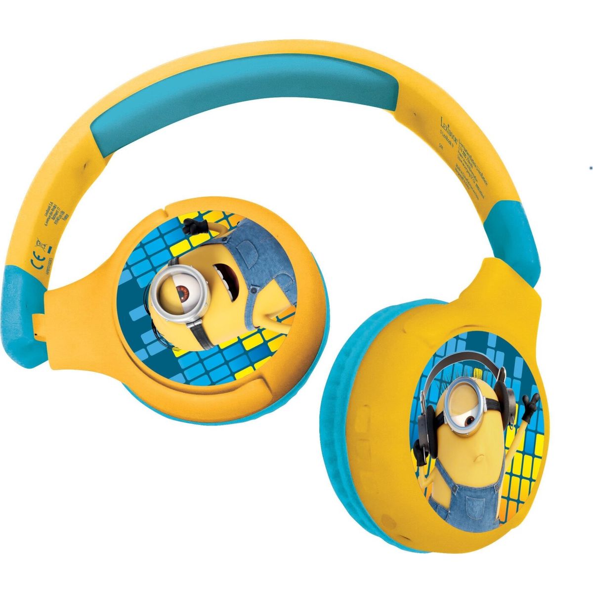 Lexibook - Minions 2 I 1 Bluetooth®-høretelefoner