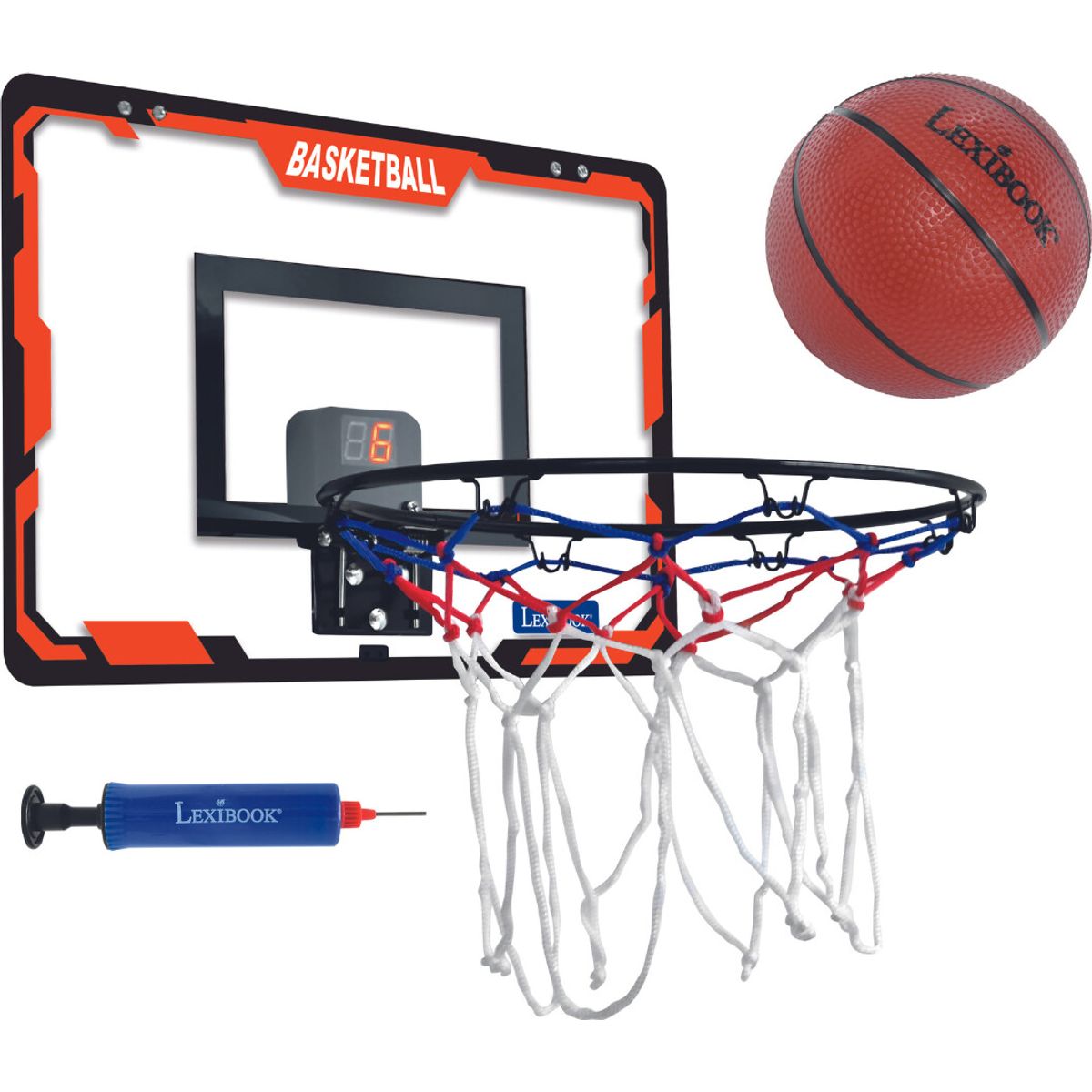 Lexibook - Basketballkurv Med Scoretæller (450x300mm)