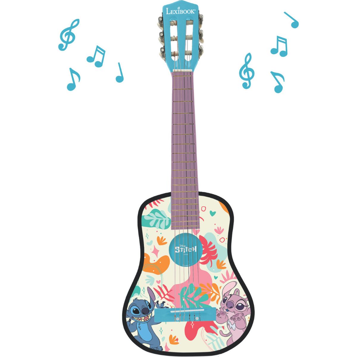 Lexibook - Disney Stitch - Akustisk Guitar 78 Cm