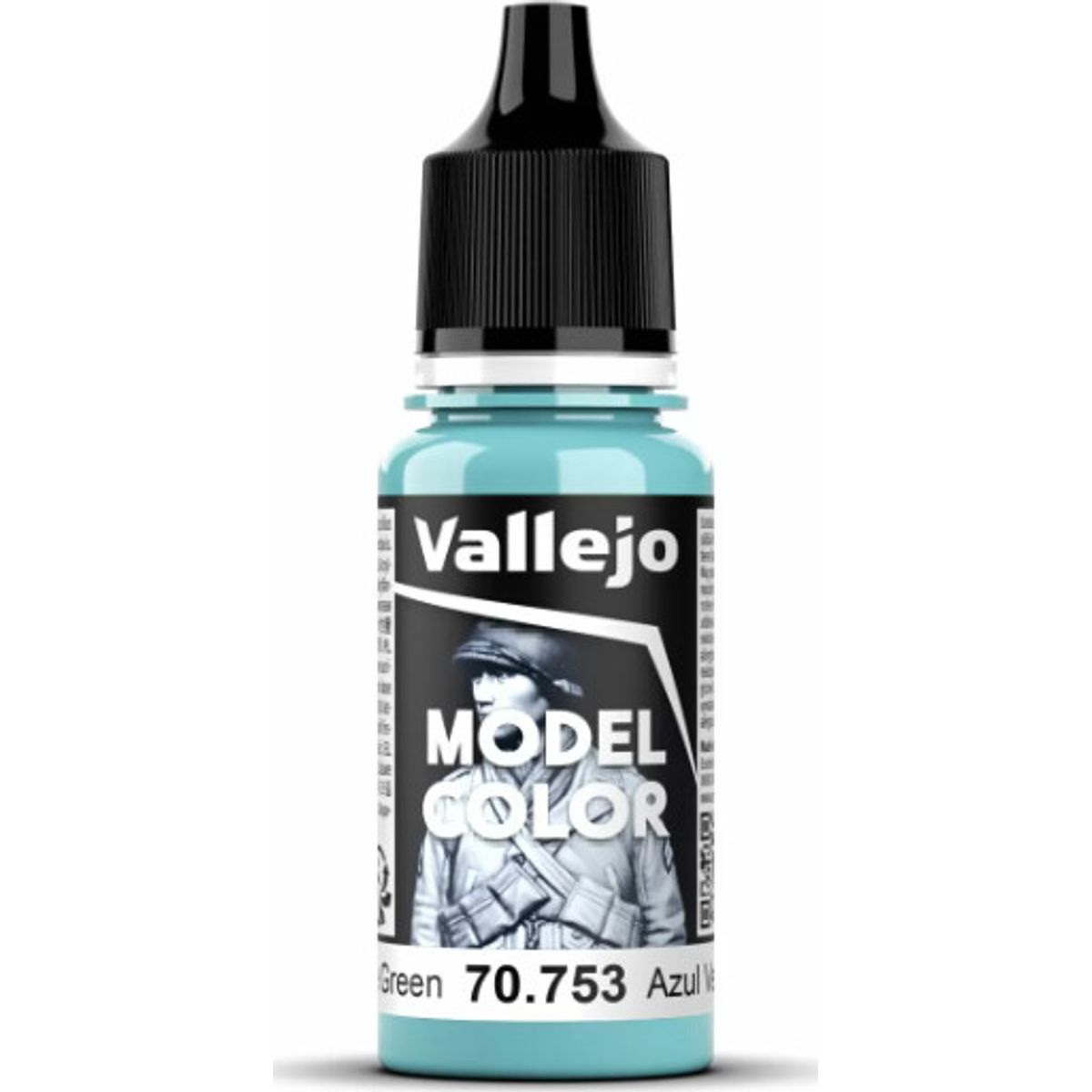 Vallejo - Model Color - Light Blue Green Mat - 18 Ml - 70753