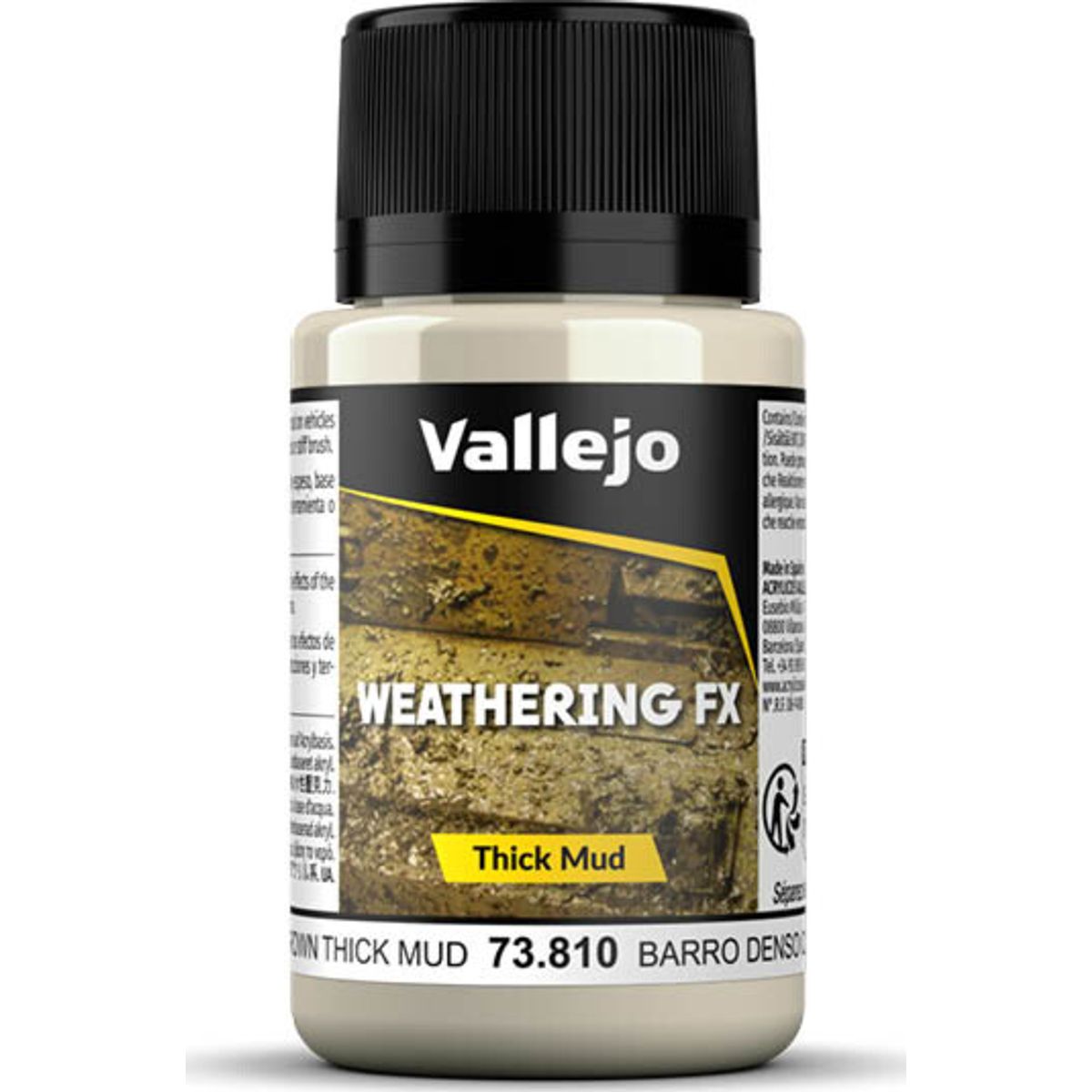 Vallejo - Thick Mud - Light Brown 40 Ml