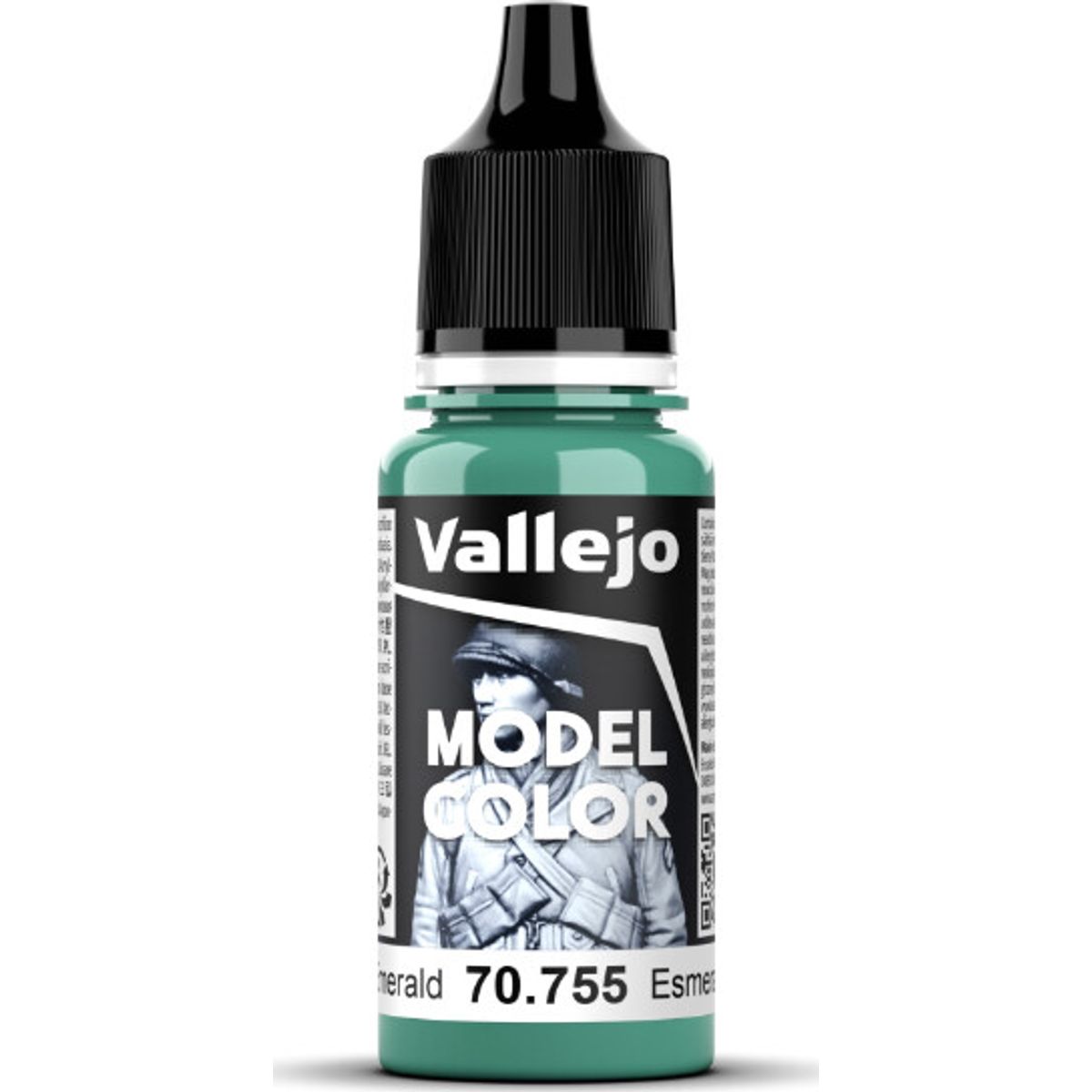 Vallejo - Model Color - Light Emerald Mat - 18 Ml - 70755