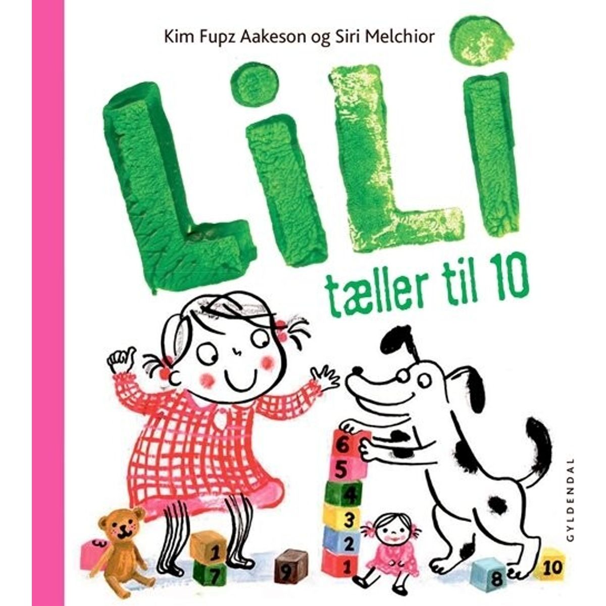 Lili Tæller Til 10 - Kim Fupz Aakeson - Bog