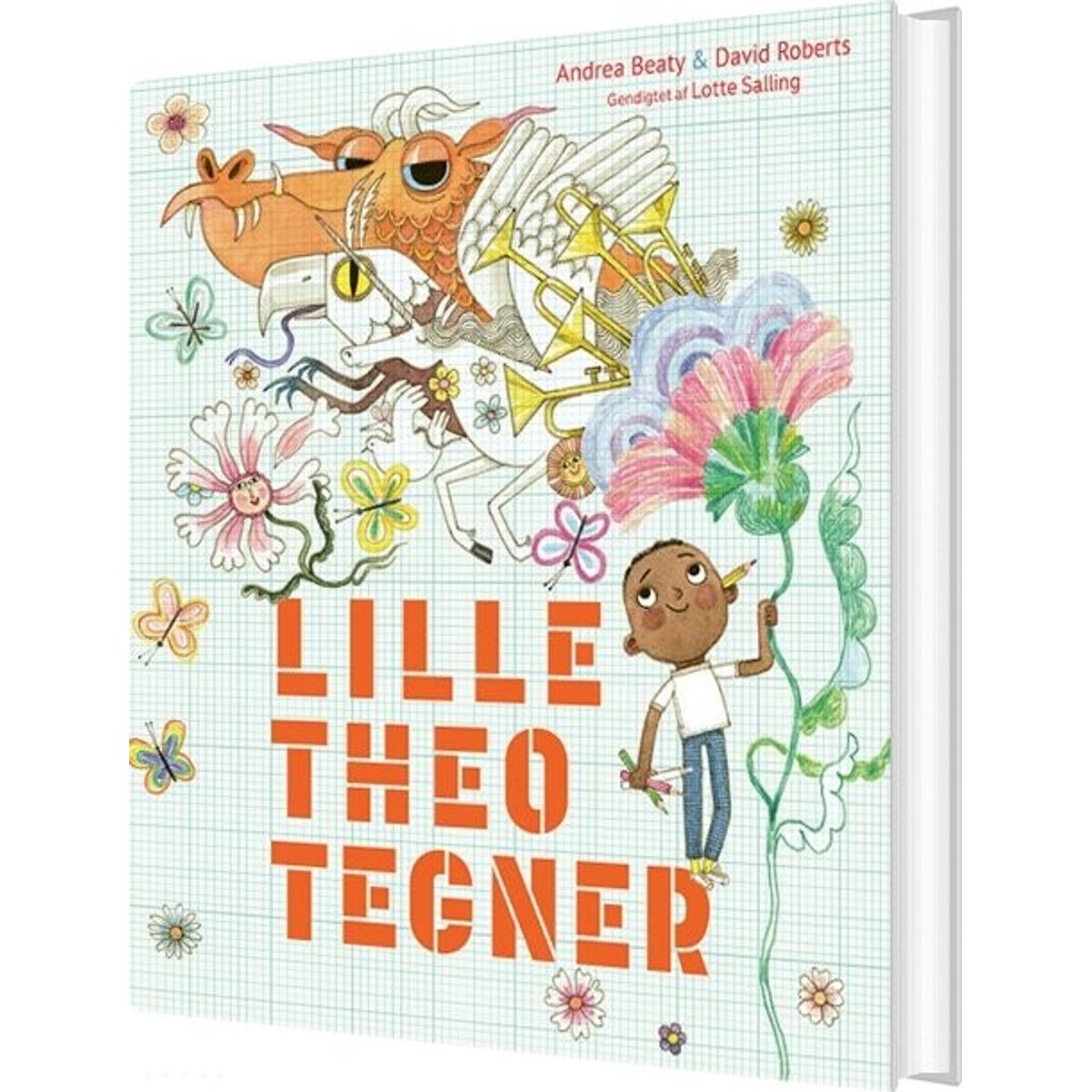 Lille Theo Tegner - Andrea Beaty - Bog