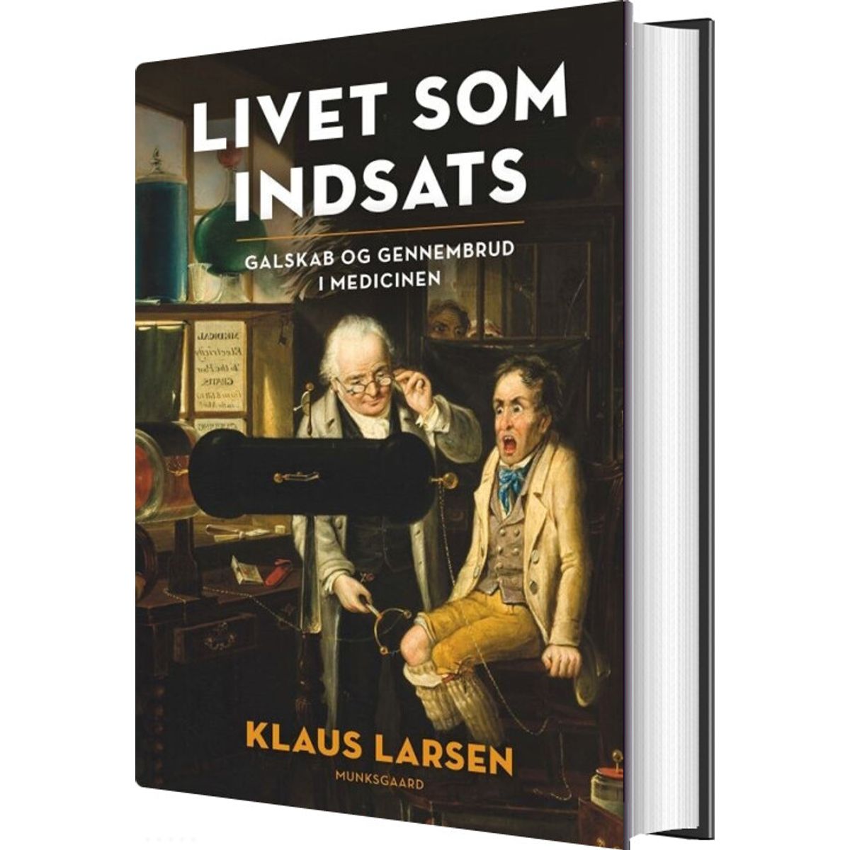 Livet Som Indsats - Klaus Larsen - Bog