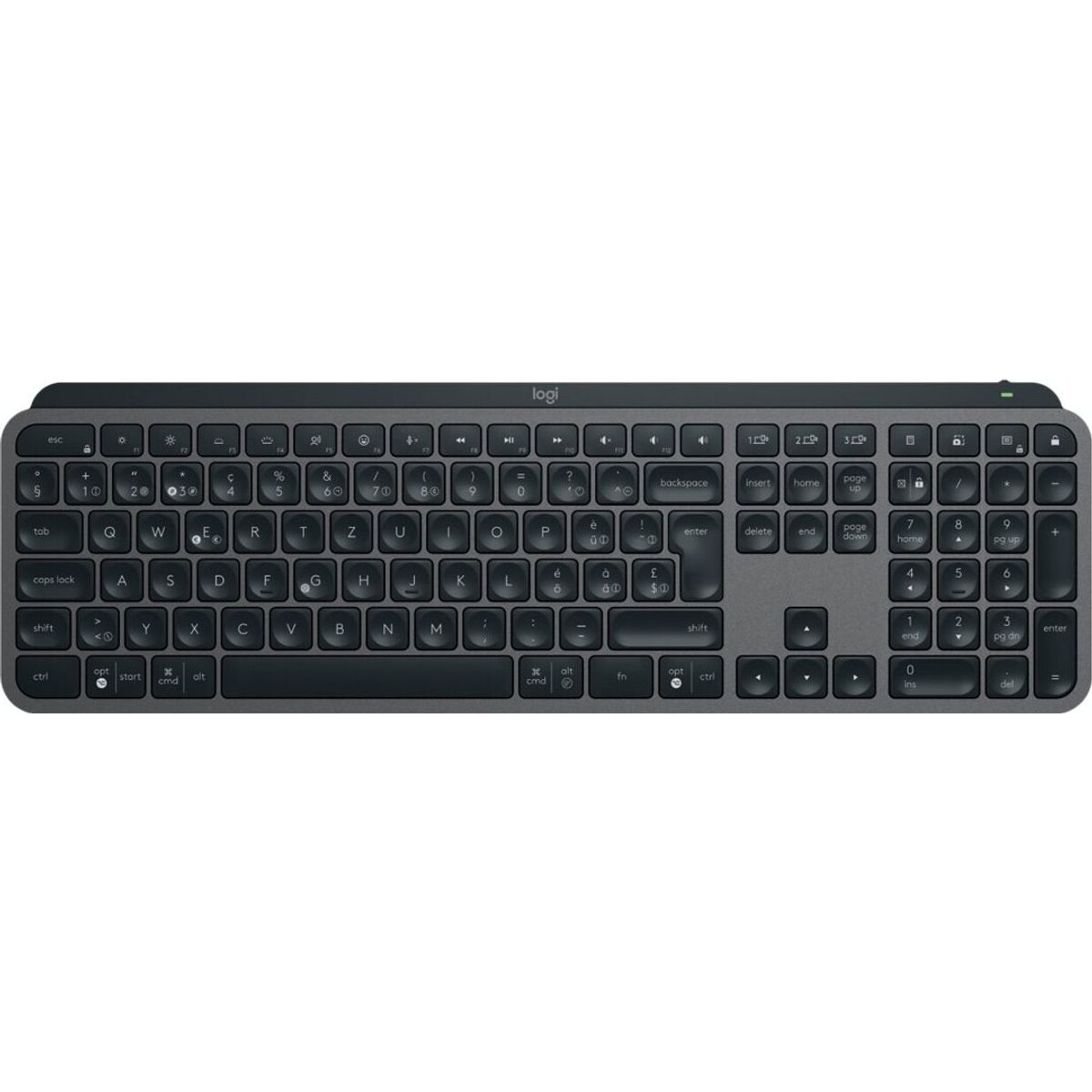 Logitech - Mx Keys S Advanced Wireless Illuminated Keyboard