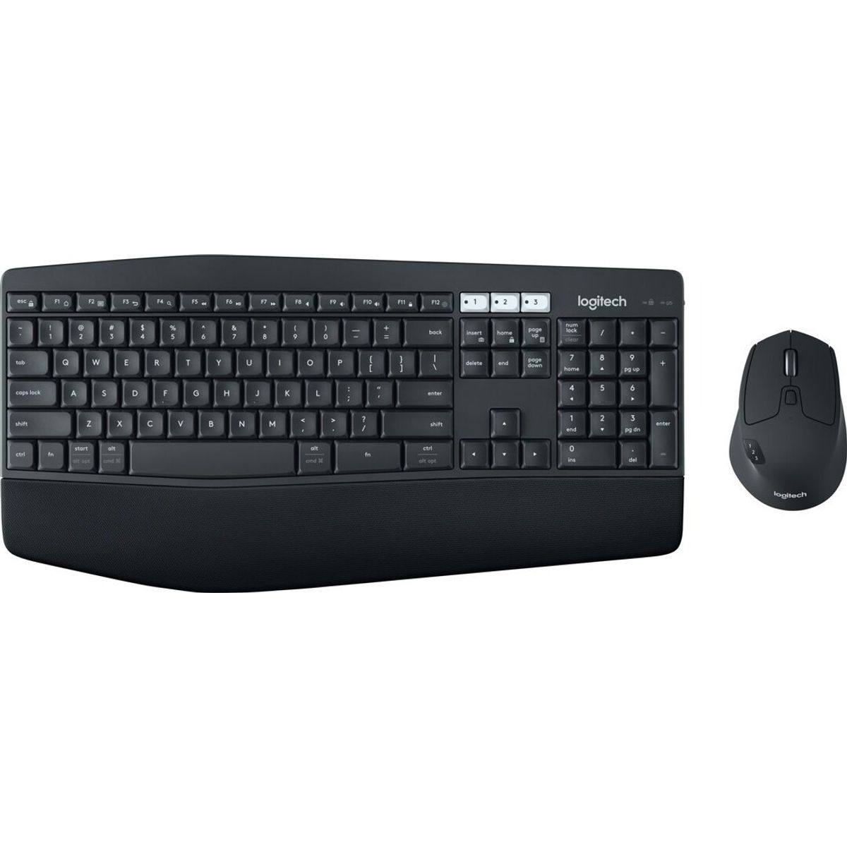 Logitech Mk850 - Trådløst Tastatur Og Mus Sæt - Nordisk