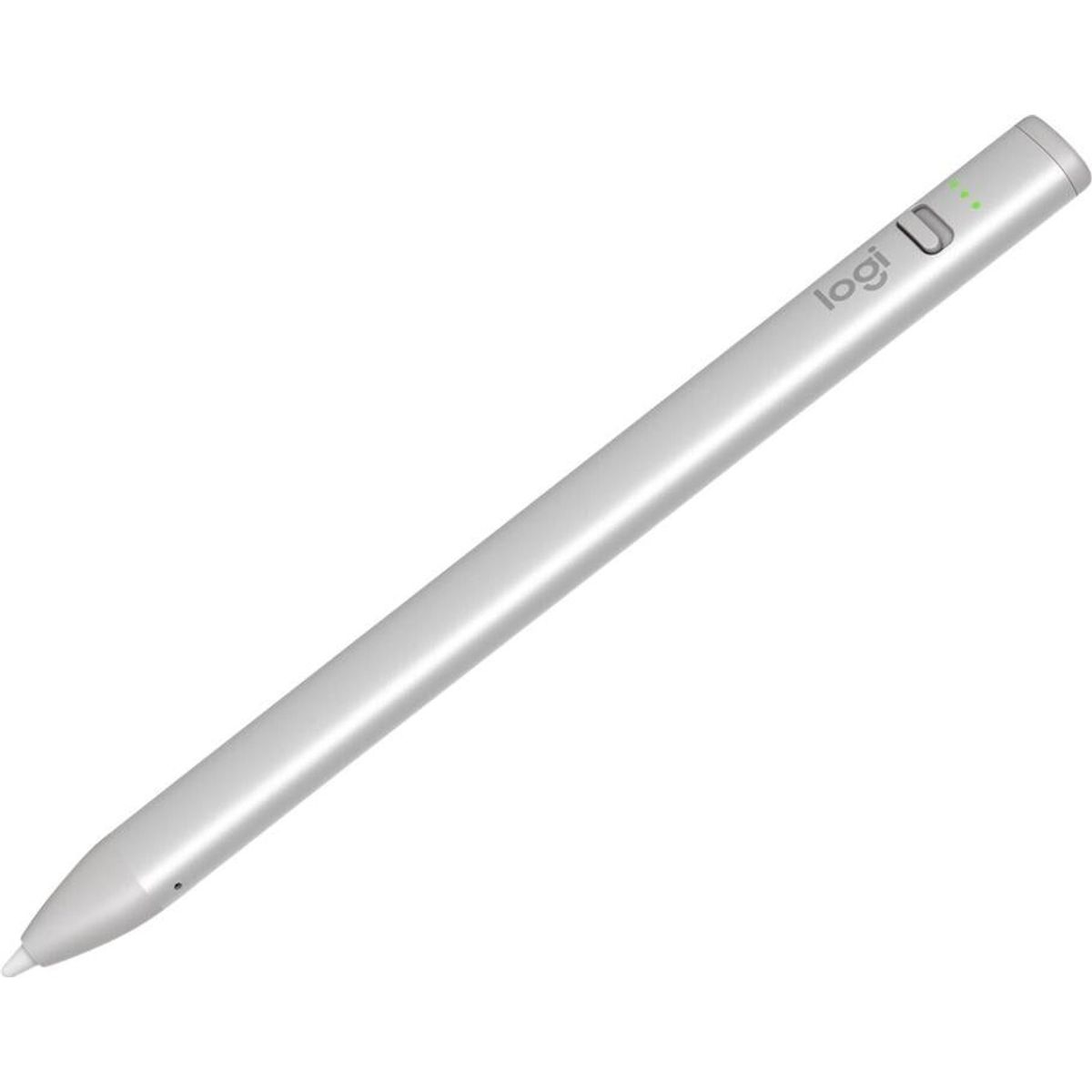 Logitech - Crayon - Digital Pen Til Ipad - Med Usb-c - Sølv