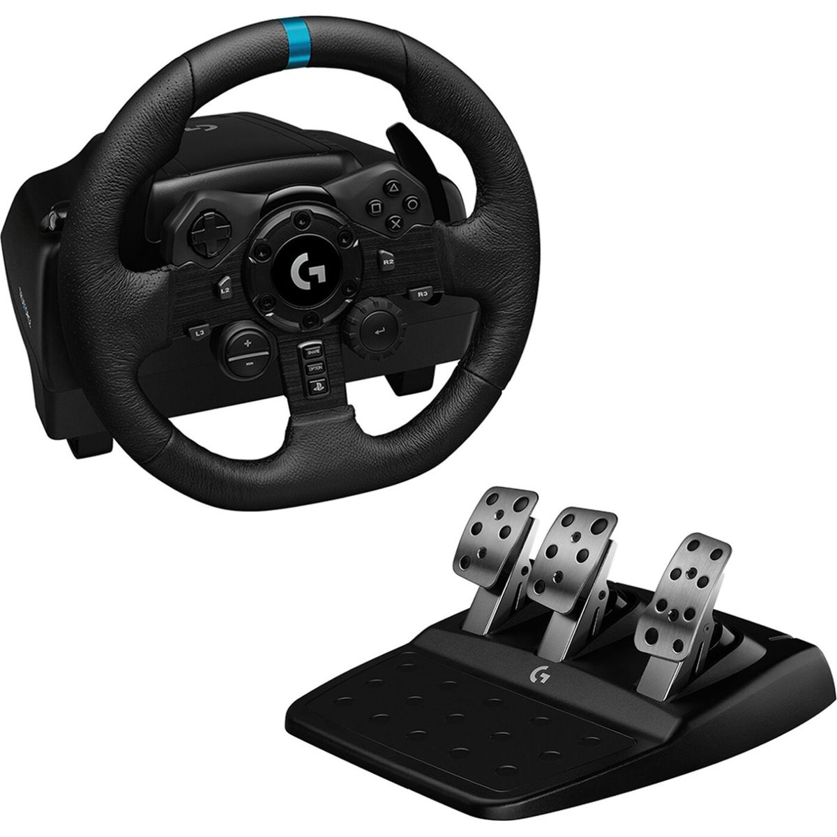 Logitech G923 - Trueforce Rat Og Pedaler Til Ps5, Ps4 Og Pc