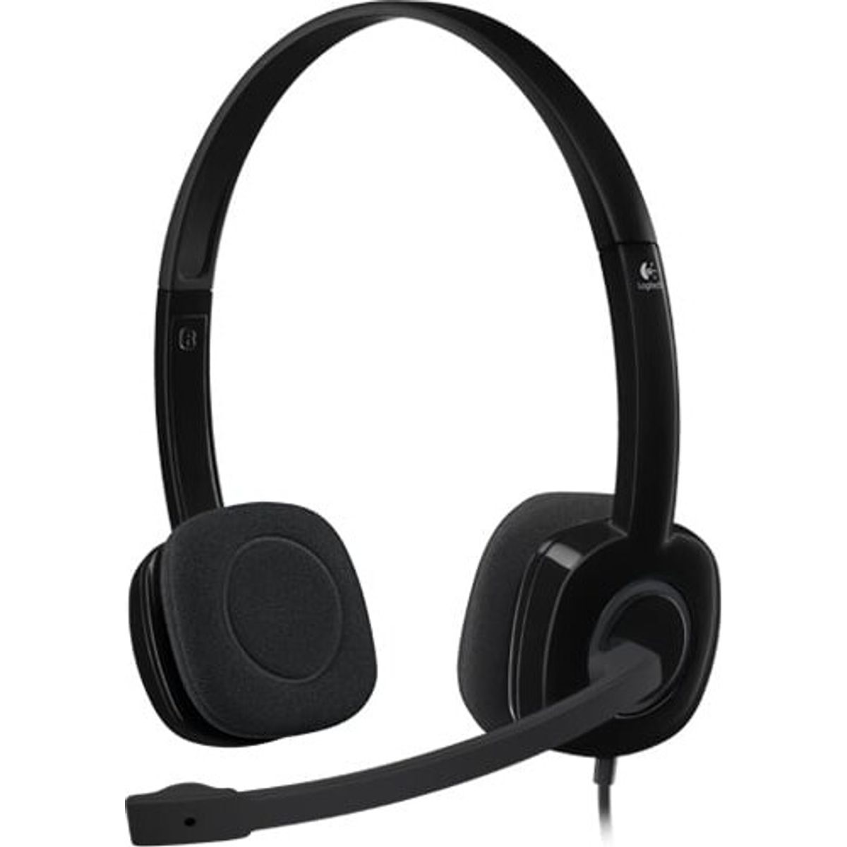 Logitech H151 - Stereo Headset Med Mikrofon