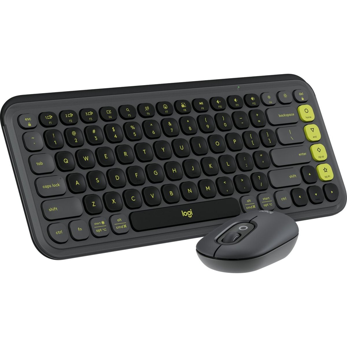 Logitech - Pop Icon Combo Nordic - Graphite