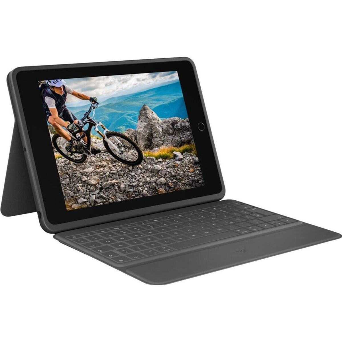 Logitech - Rugged Folio - Tastatur Cover Til Ipad - 10th Gen - Nordic