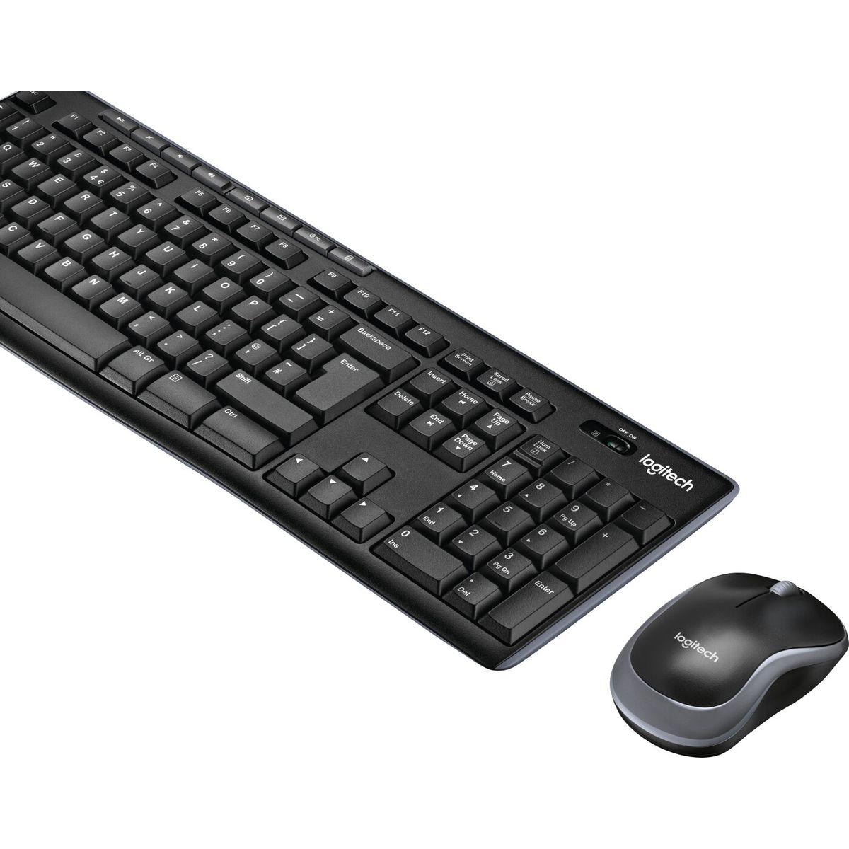 Logitech Mk270 Trådløs Tastatur Og Mus Sæt