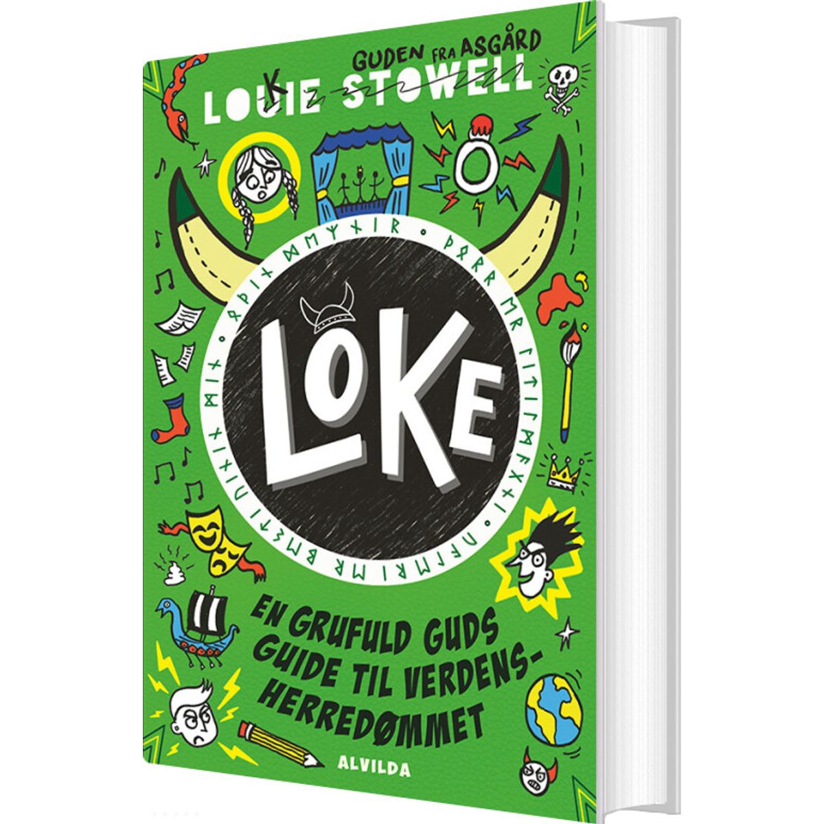 Loke 3: En Grufuld Guds Guide Til Verdensherredømmet - Louie Stowell - Bog