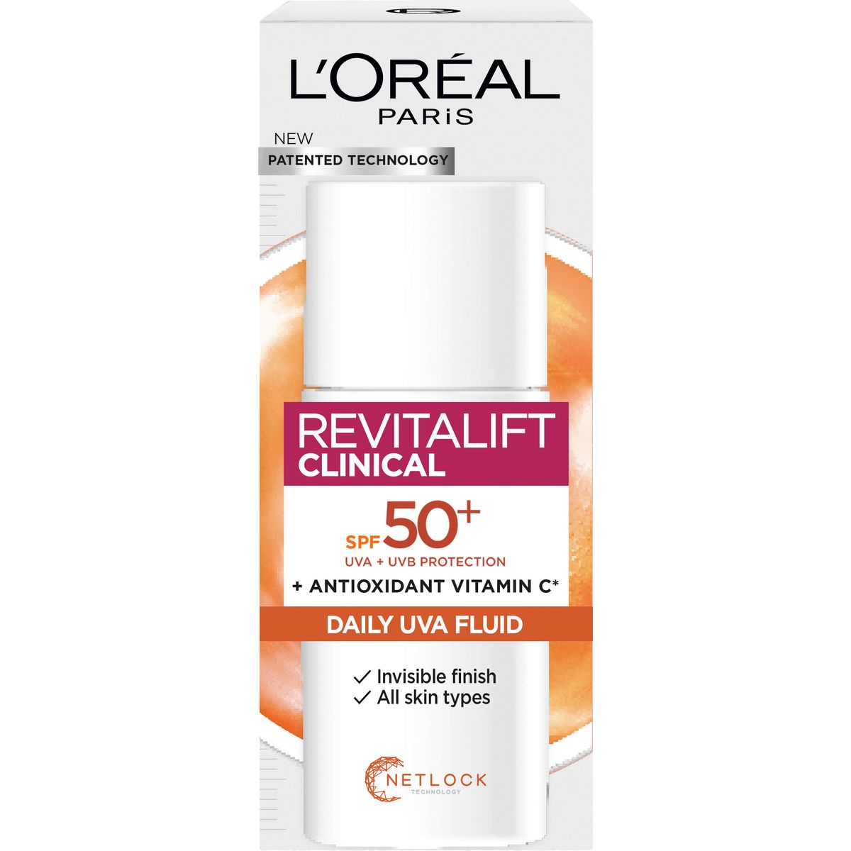 L'oréal - L'oréal Paris Revitalift Clinical Daily Moisturizing Fluid Spf50 - 50ml