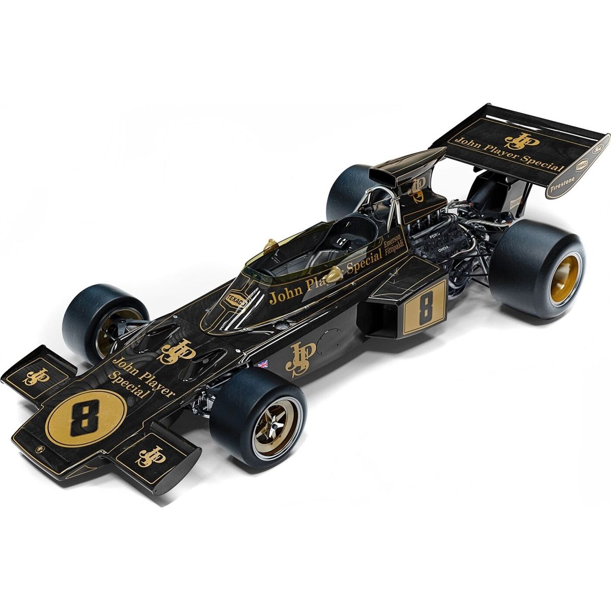 Pocher - Lotus 72d Model Bil Byggesæt - 1:8 - Hk114