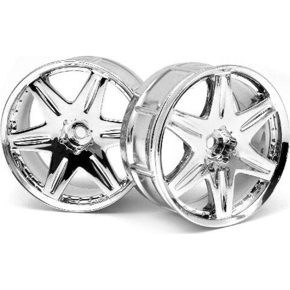 Lp29 Wheel Work Ls406 Chrome (2pcs) - Hp3343 - Hpi Racing