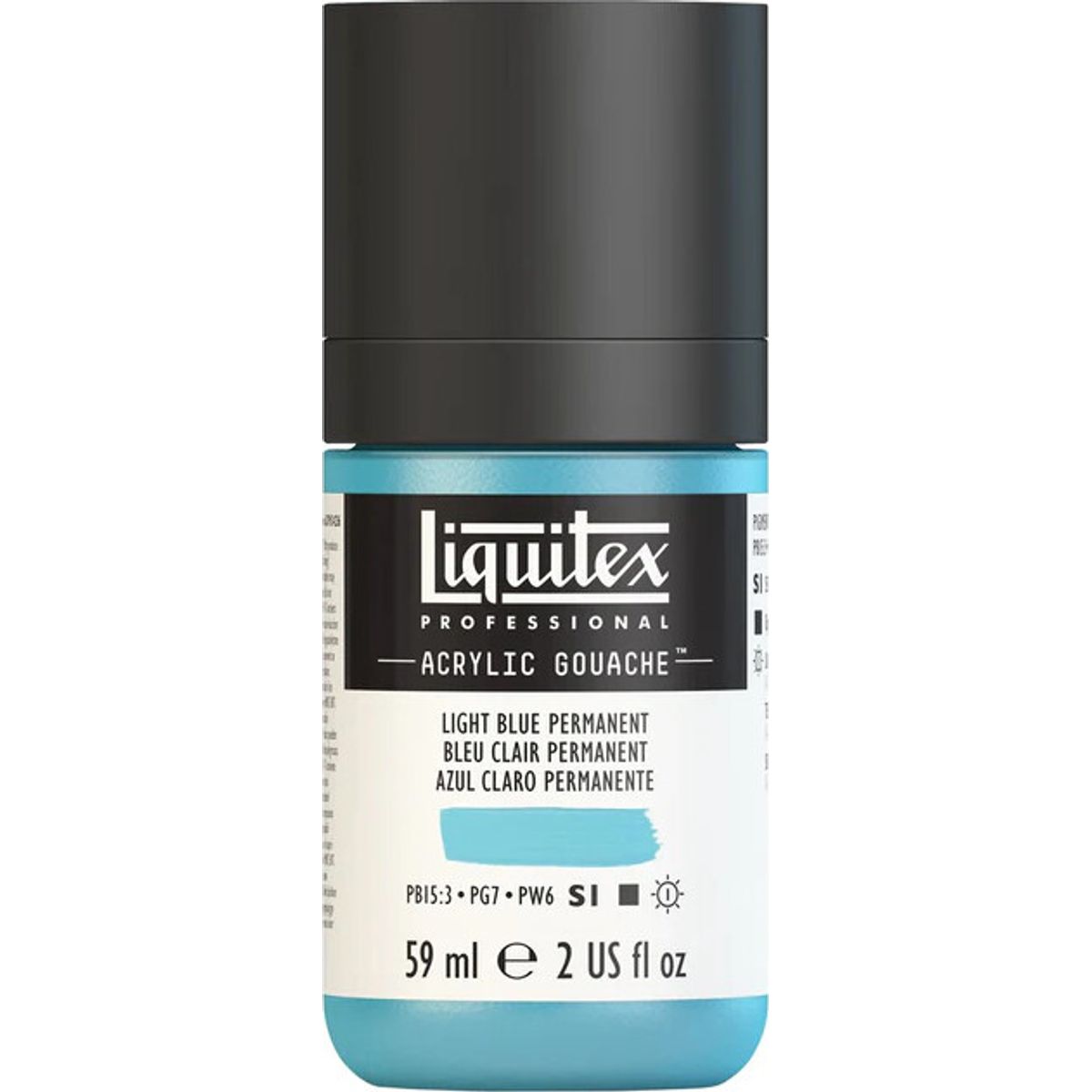 Liquitex - Gouache Akrylmaling - Light Blue Permanent 59 Ml