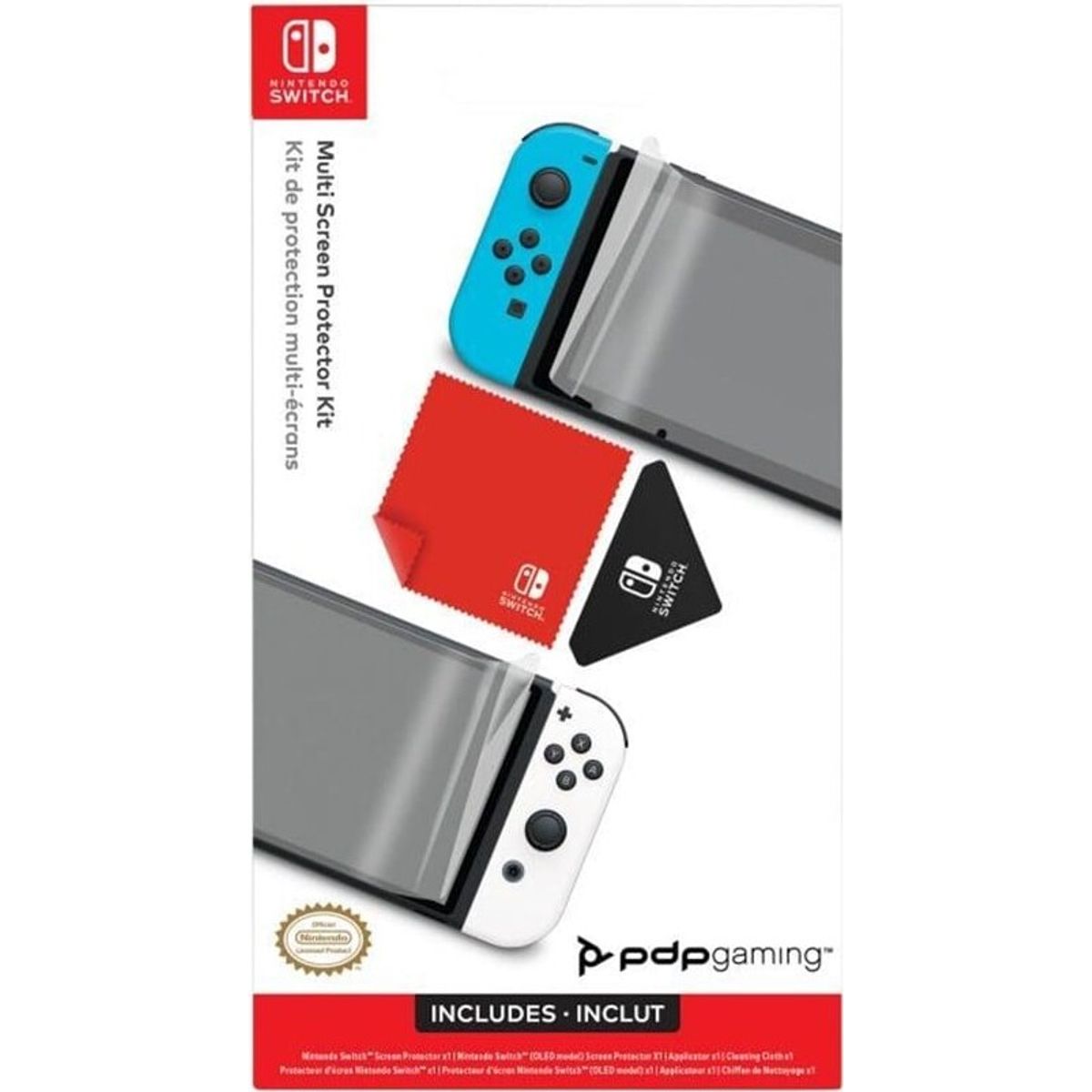 Nintendo Switch Skærmbeskyttelse Kit - Pdp