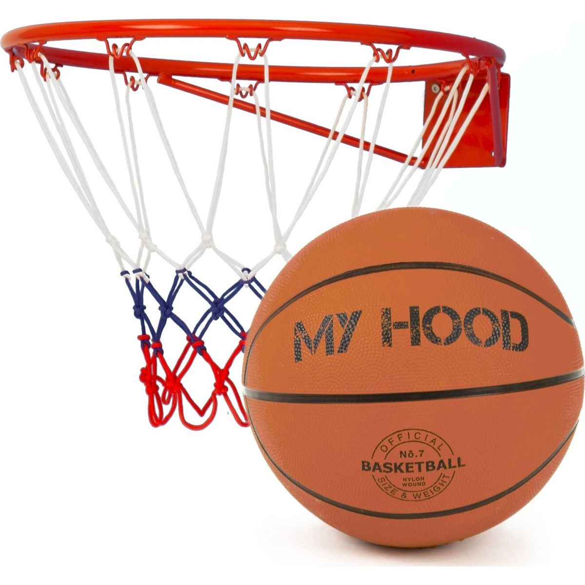 Basketball / Basket Ball Ring Og Bold - My Hood