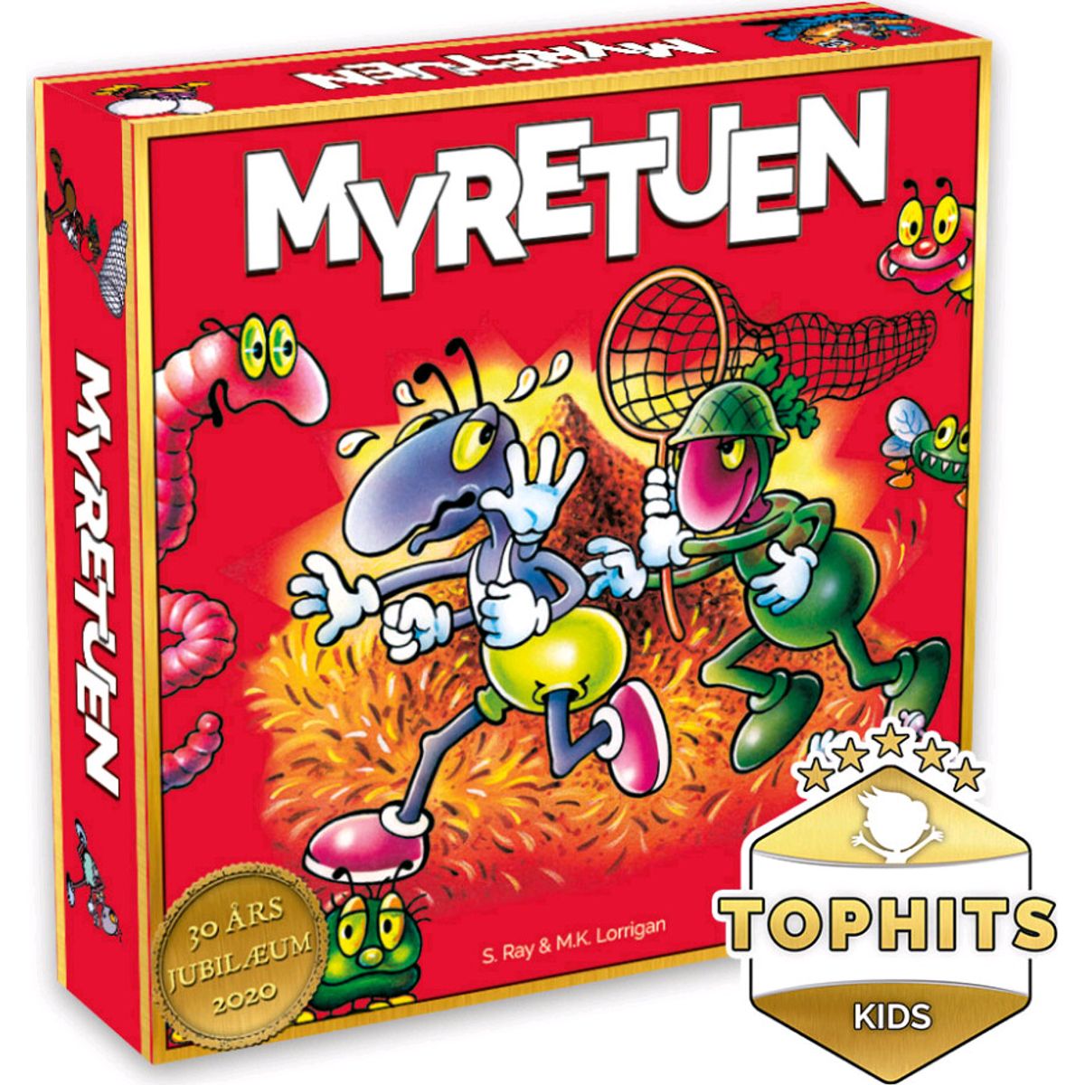 Myretuen Brætspil - Sjovt Spil Til 2-4 Personer