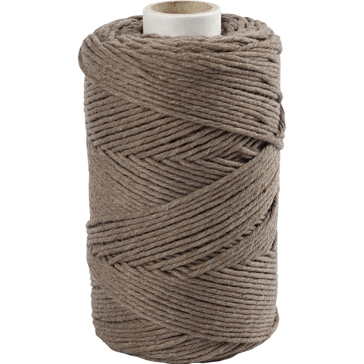 Macramé Snor - L 198 M - ø 2 Mm - Lys Brun - 330 G