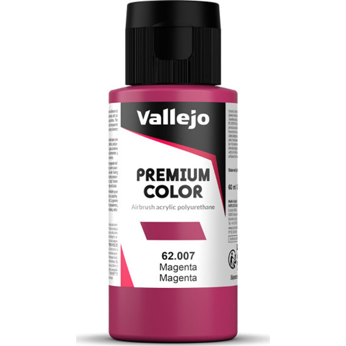 Vallejo - Premium Airbrush Maling - Magenta 60 Ml