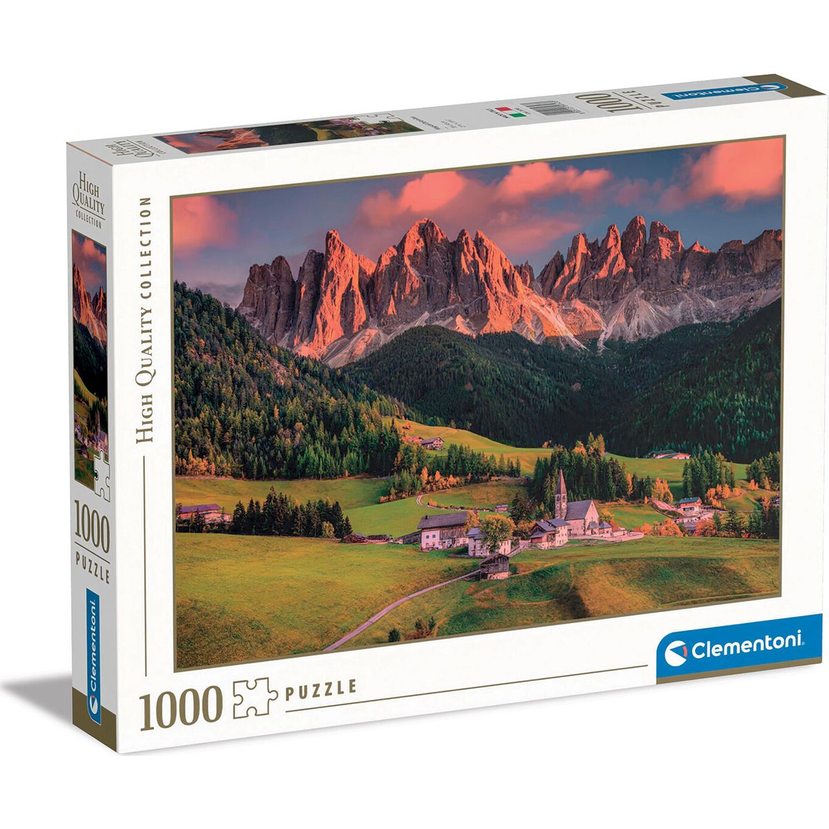 Clementoni Puslespil - Dolomites - High Quality - 1000 Brikker