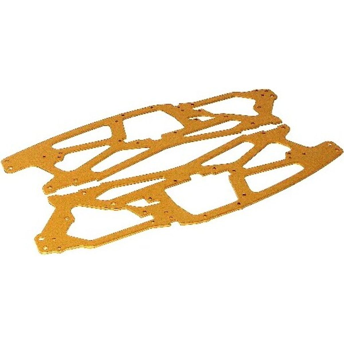 Main Chassis 2.5mm (gold/2pcs) - Hp73916 - Hpi Racing