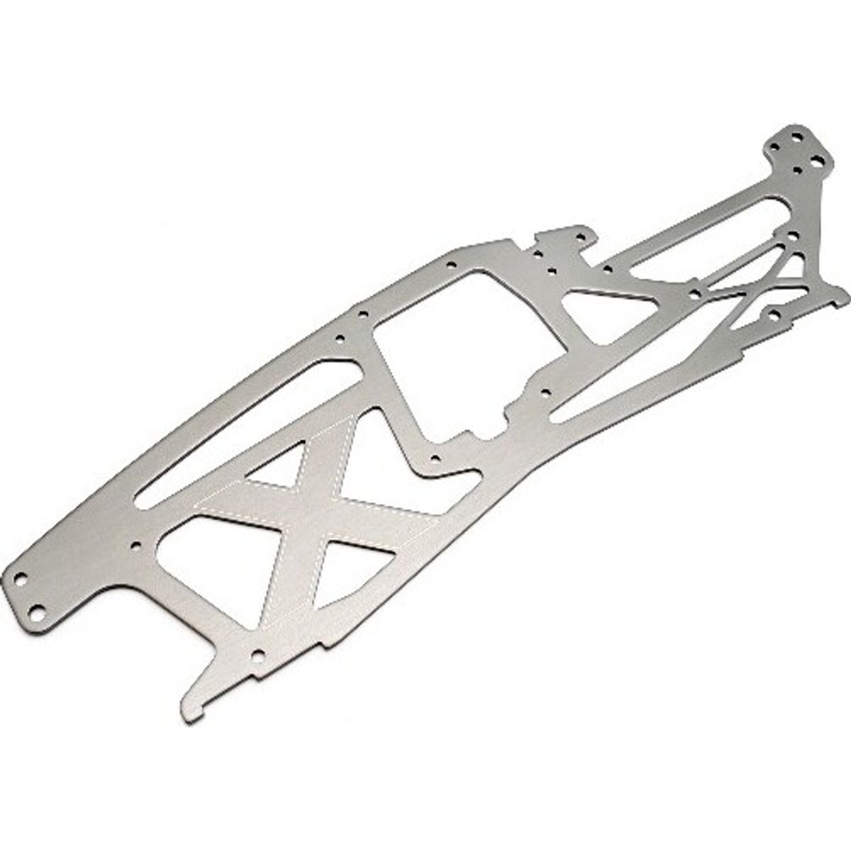 Main Chassis 2.5mm (savage X/grey/left - Hp73961 - Hpi Racing