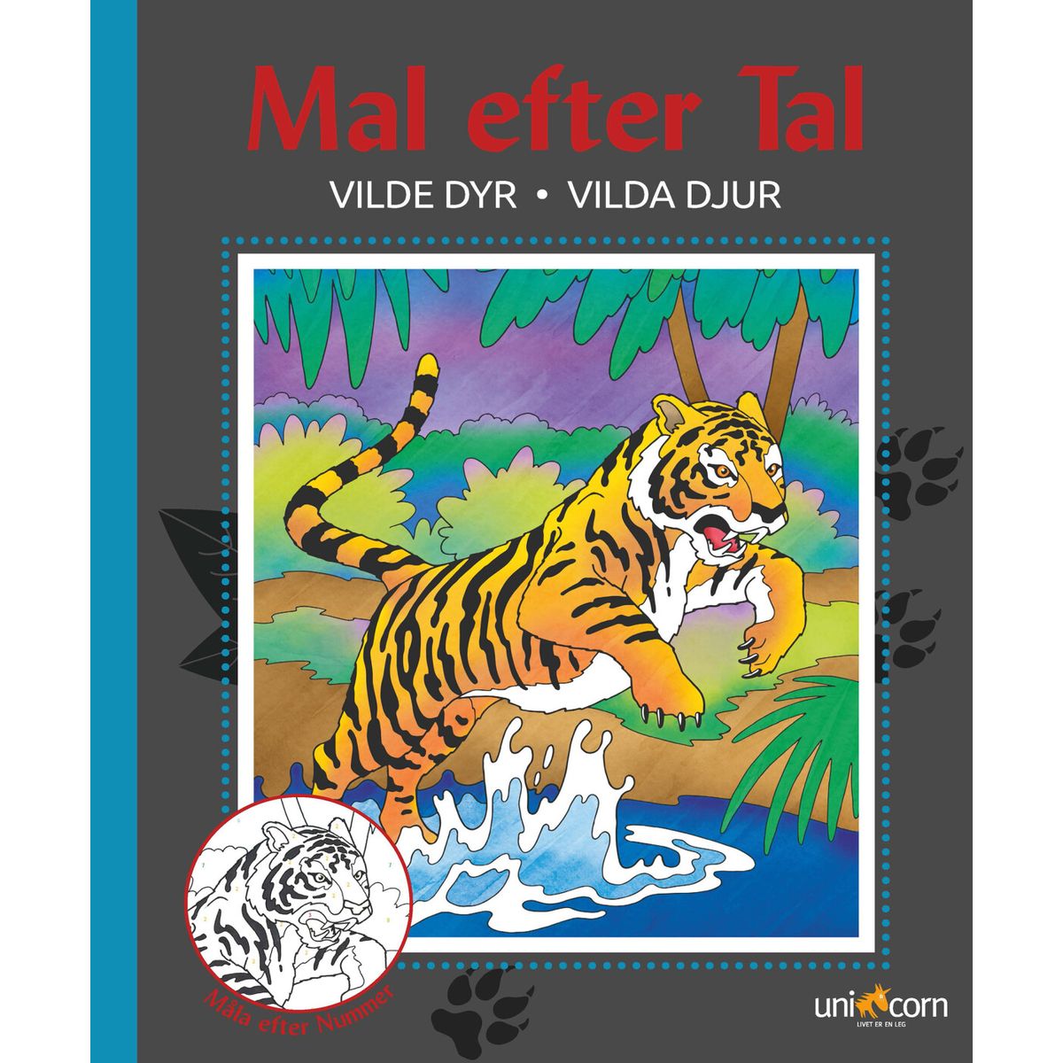 Mal Efter Tal - Vilde Dyr - Bog