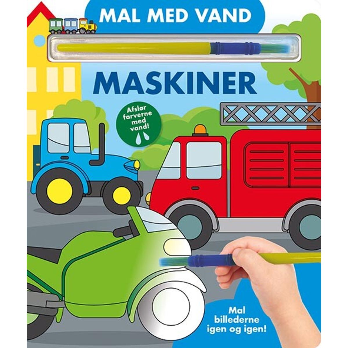 Mal Med Vand - Maskiner - Alvilda - Bog