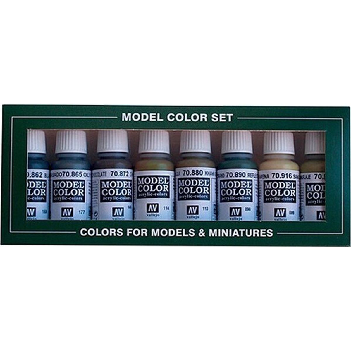 Vallejo - Model Color Maling Sæt - Panzer - 6x17 Ml