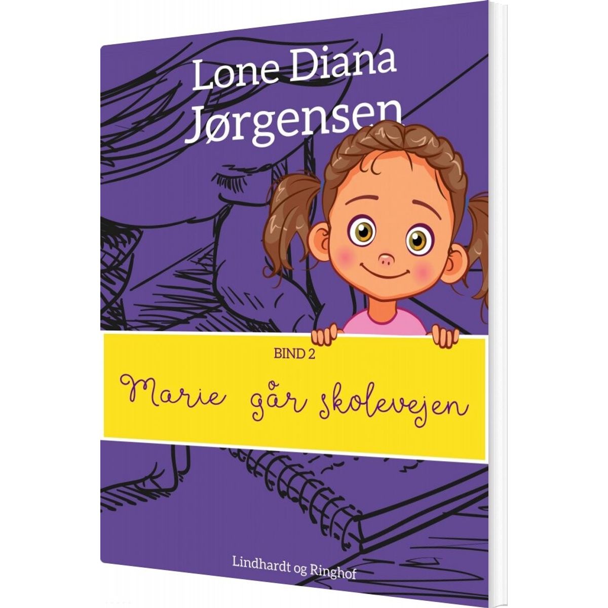 Marie Går Skolevejen - Lone Diana Jørgensen - Bog