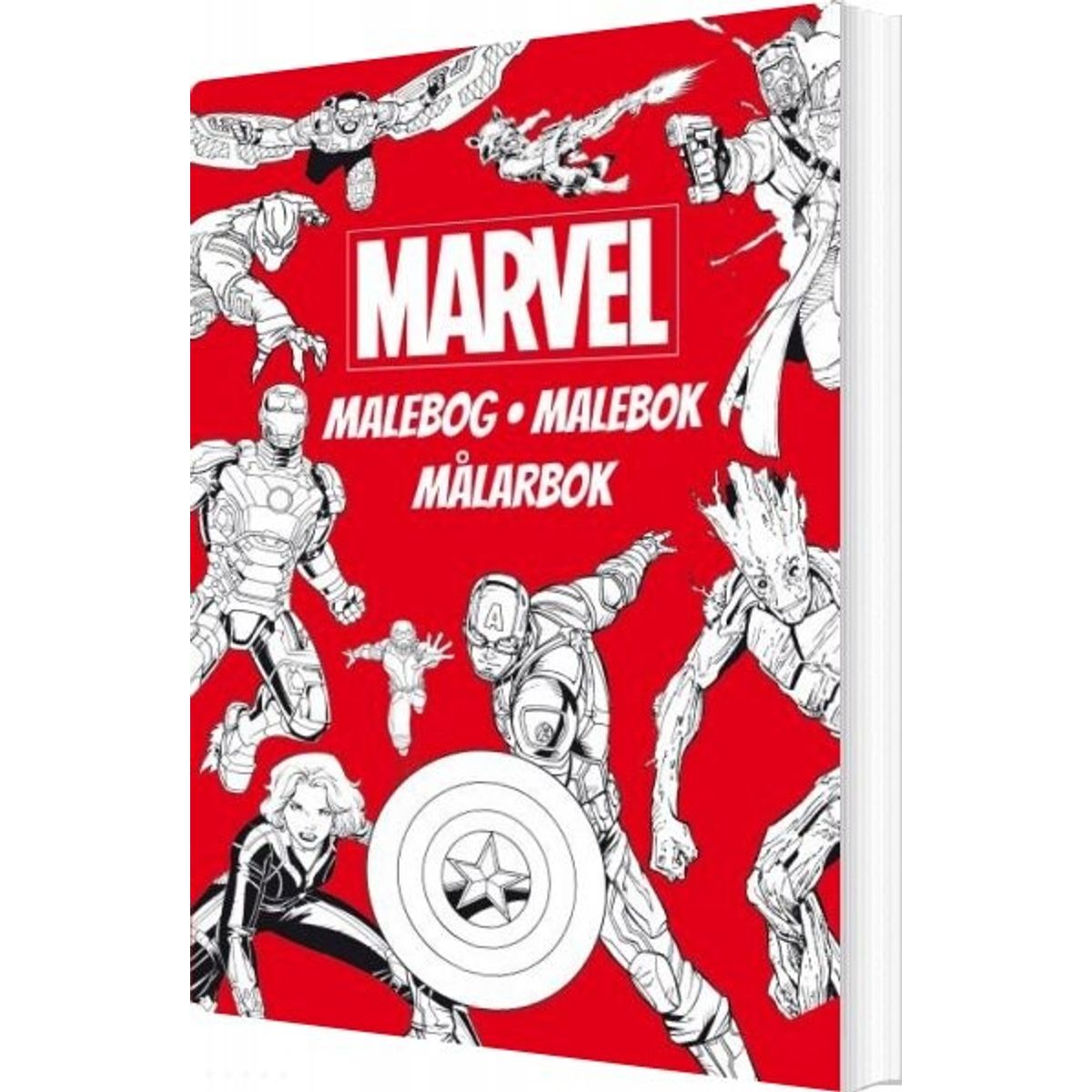 Marvel Malebog Deluxe - Märvel - Bog