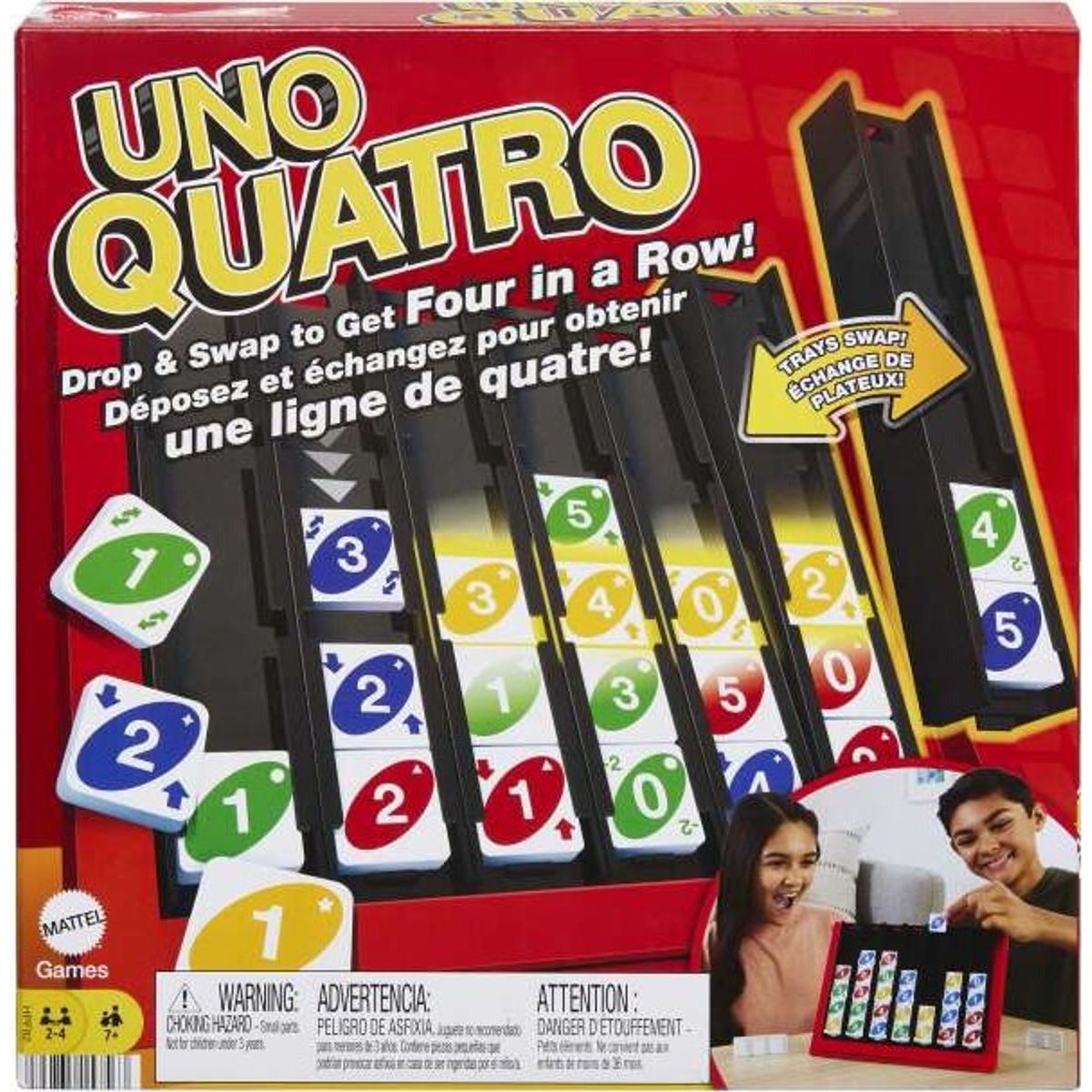 Uno Quatro (mattel Games - Hpf82)