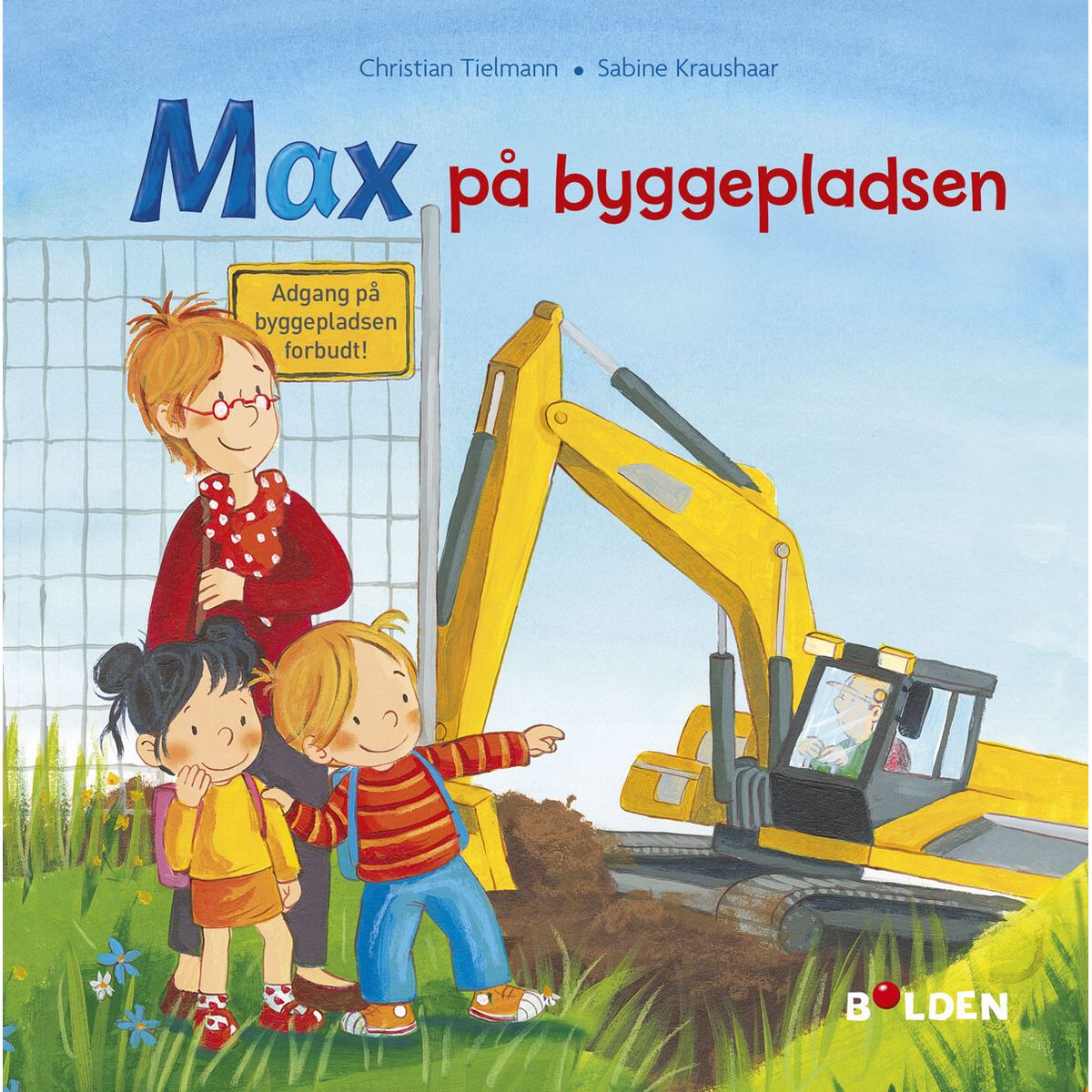 Max På Byggepladsen - Christian Tielmann - Bog