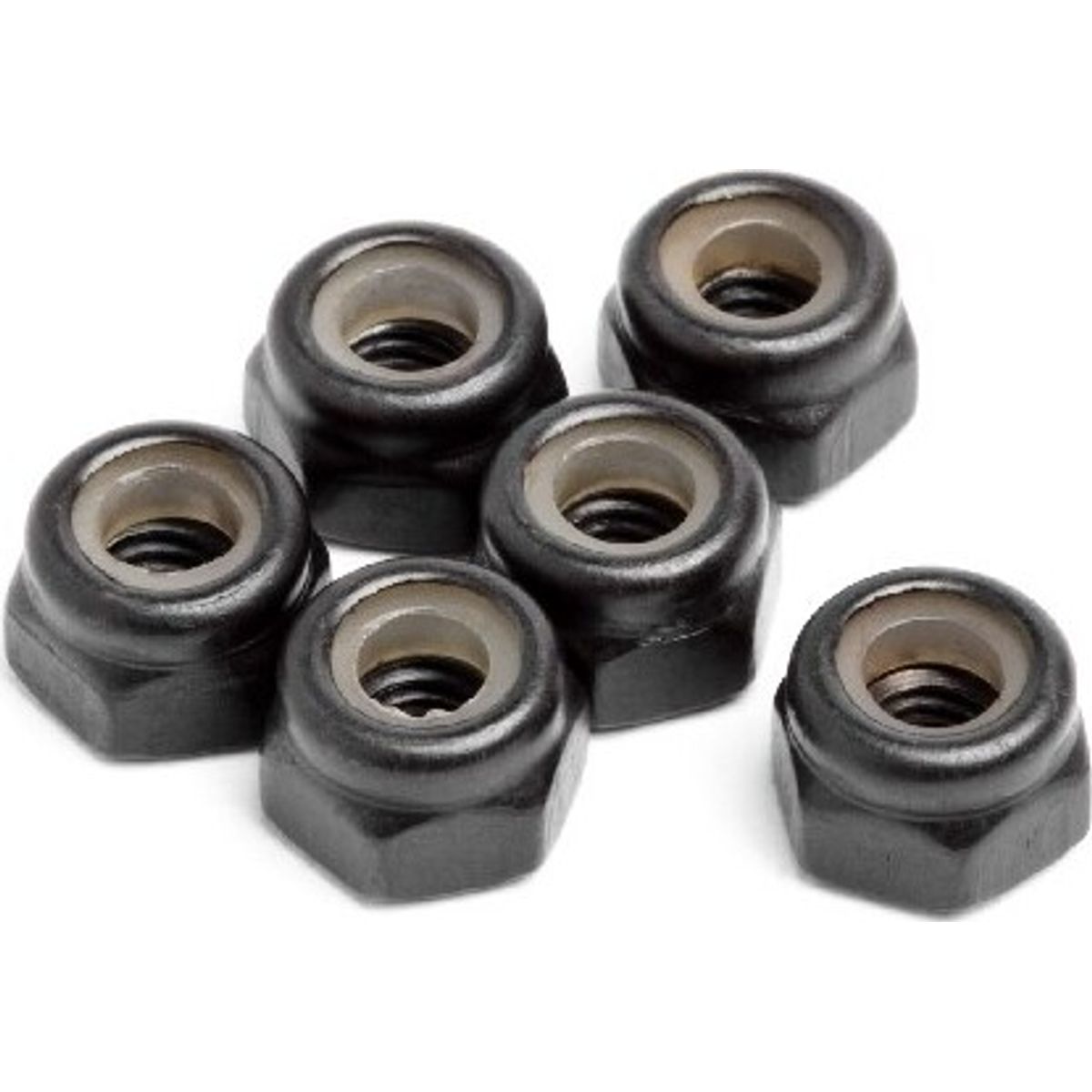 M3 Nylon Locknut (6pcs) - Mv22062 - Maverick Rc