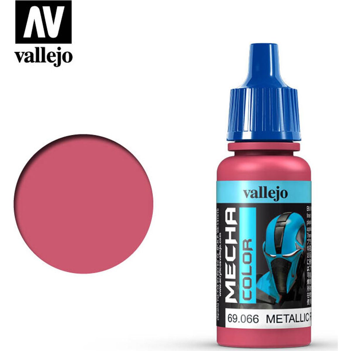 Vallejo - Mecha Color - Metallic Red - 17 Ml - 69066